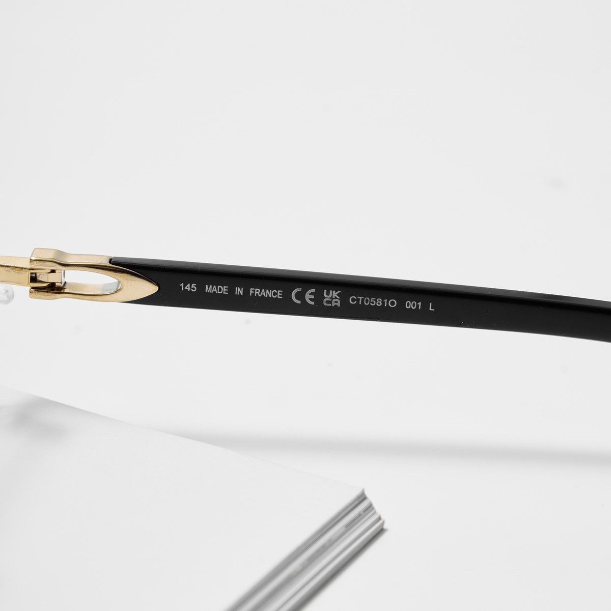 Cartier CARTIER CT0581O 001 GLASSES Size ONE SIZE - 4 Thumbnail