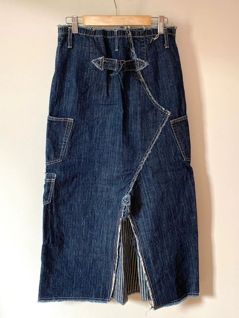 Y's Y's size 1 Denim Skirt Size 23" - 2 Thumbnail