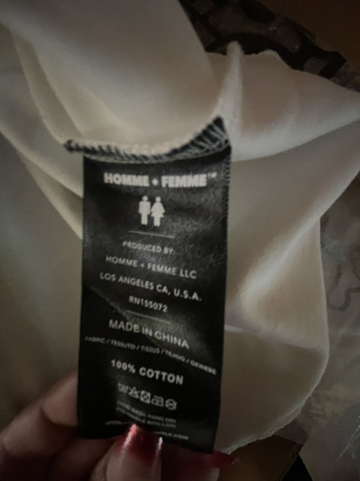Homme + Femme La Homme Femme (Beyond rare) Sex Symbol Tshirt size medium Size US M / EU 48-50 / 2 - 7 Thumbnail