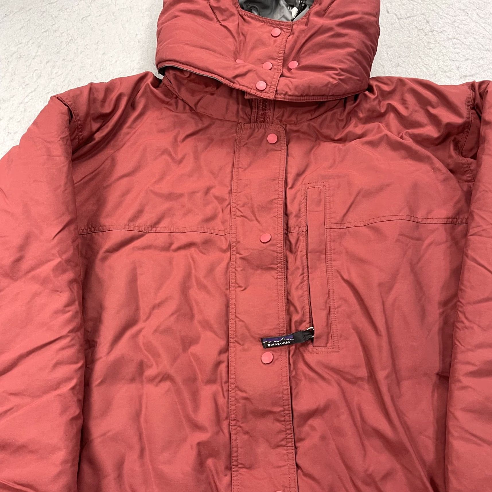 Patagonia VINTAGE Patagonia Jacket Womens Large Red Insulated Guide Parka Hooded Zip 90s Size L / US 10 / IT 46 - 2 Thumbnail