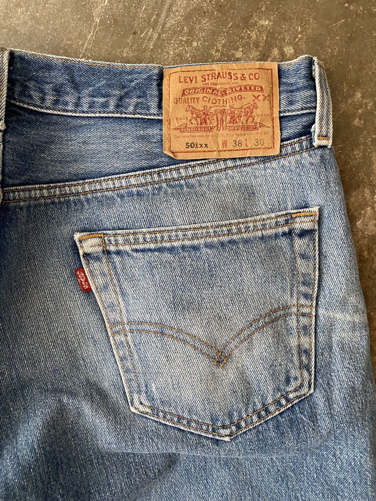 Levi's Vintage Levis 501xx Kapital RRL Junya Watanabe Visvim Yaeca Size US 38 / EU 54 - 5 Thumbnail