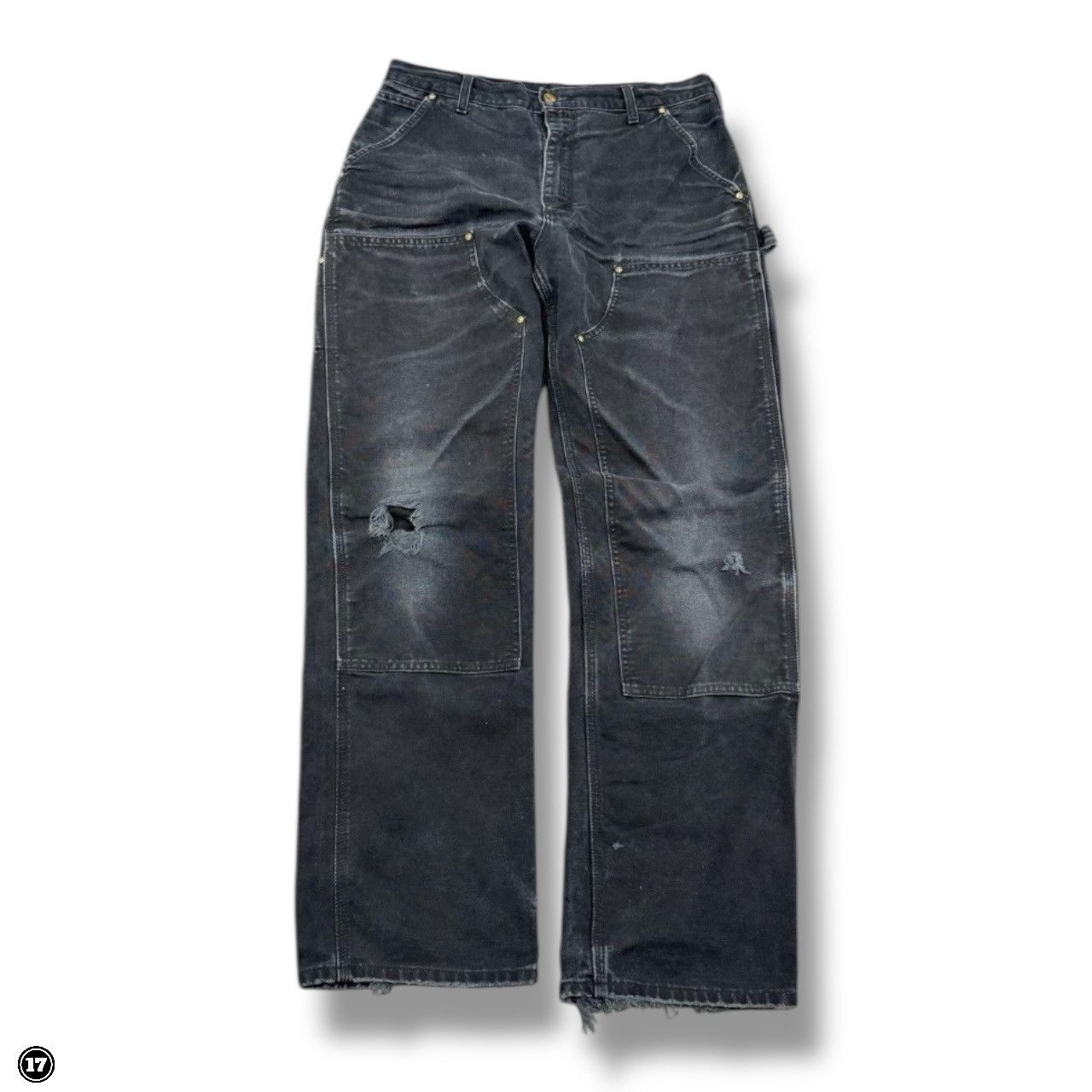 Carhartt USA Distressed Double knee carpenter pants