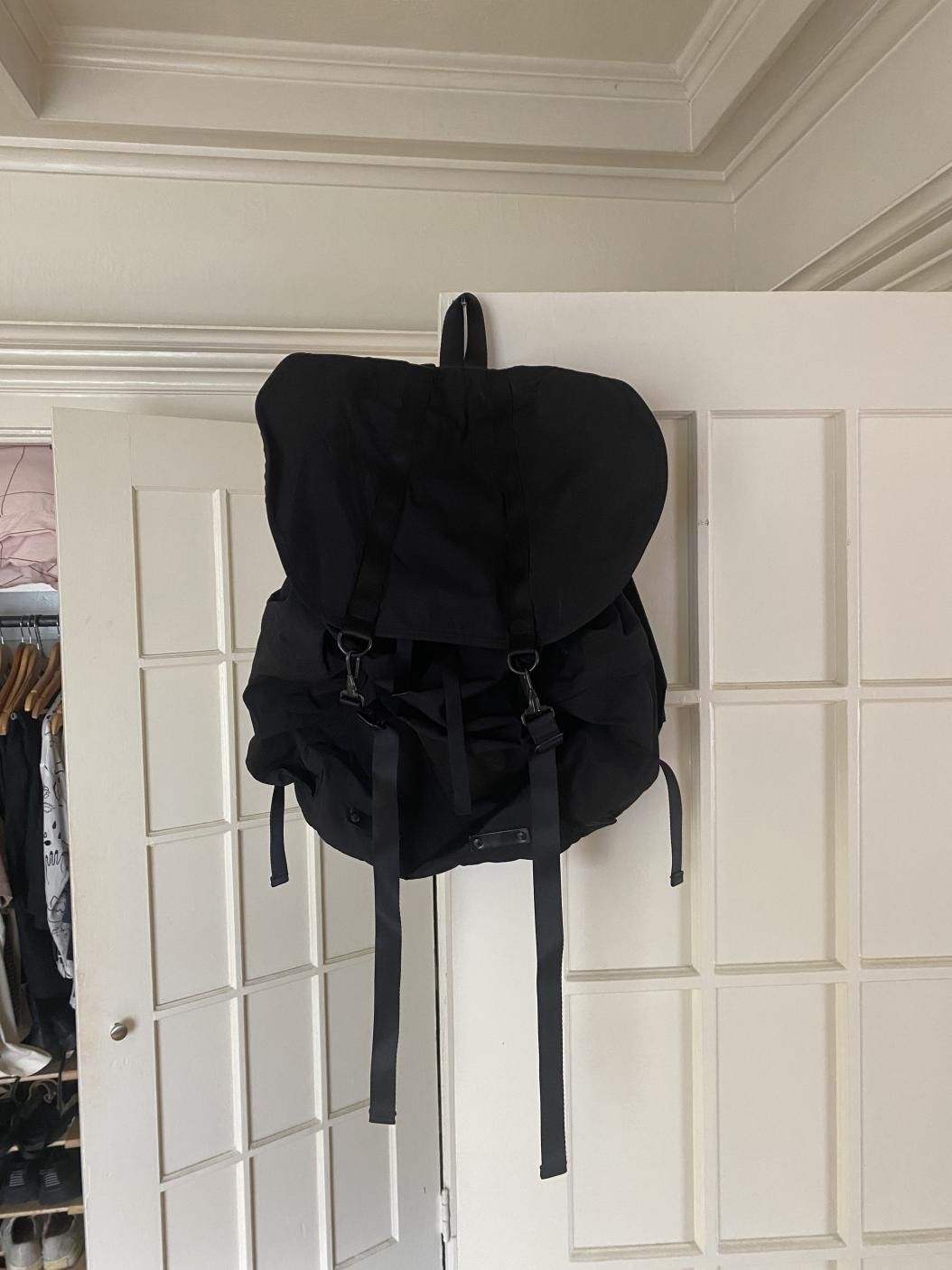 Japanese Brand Amiacalva Gabardine Backpack XL | Grailed