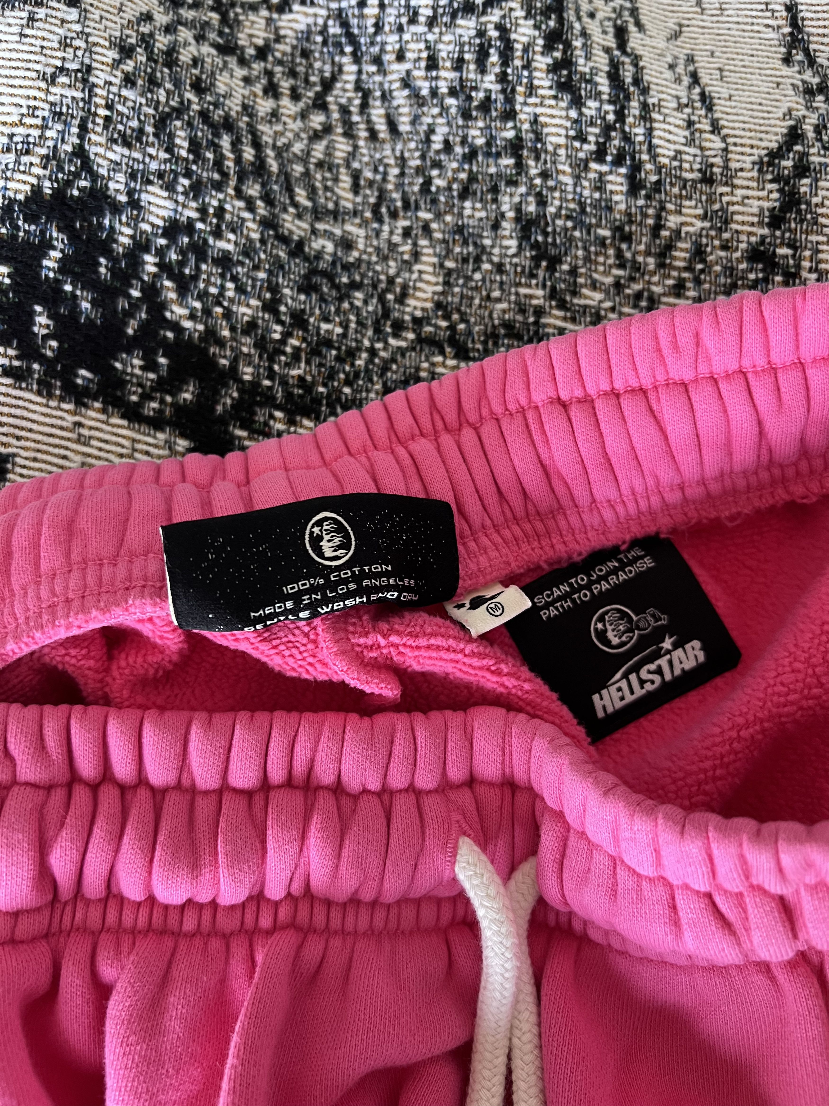 HELLSTAR Hellstar Flame Shorts in Pink Size US 32 / EU 48 - 6 Thumbnail