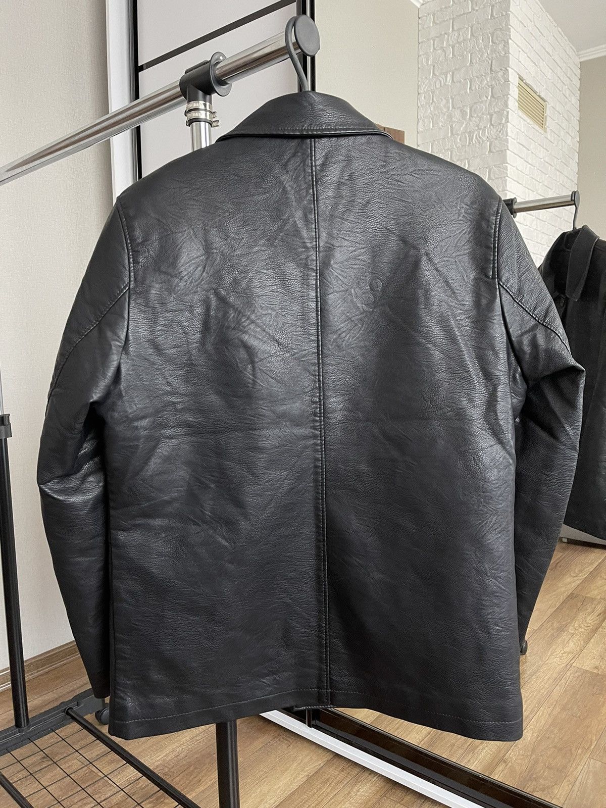 Japanese Brand A.A.R Yohji Yamamoto Vintage Leather Jacket Japan 90s Size US L / EU 52-54 / 3 - 4 Thumbnail