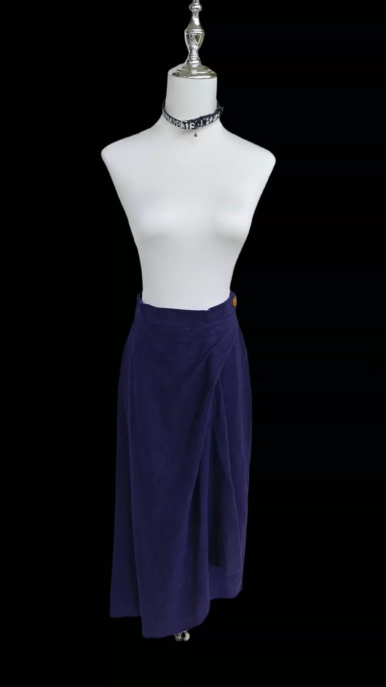 Vivienne Westwood Vivienne Westwood Purple hemmed skirt Size 26" / US 2 / IT 38 - 2 Thumbnail