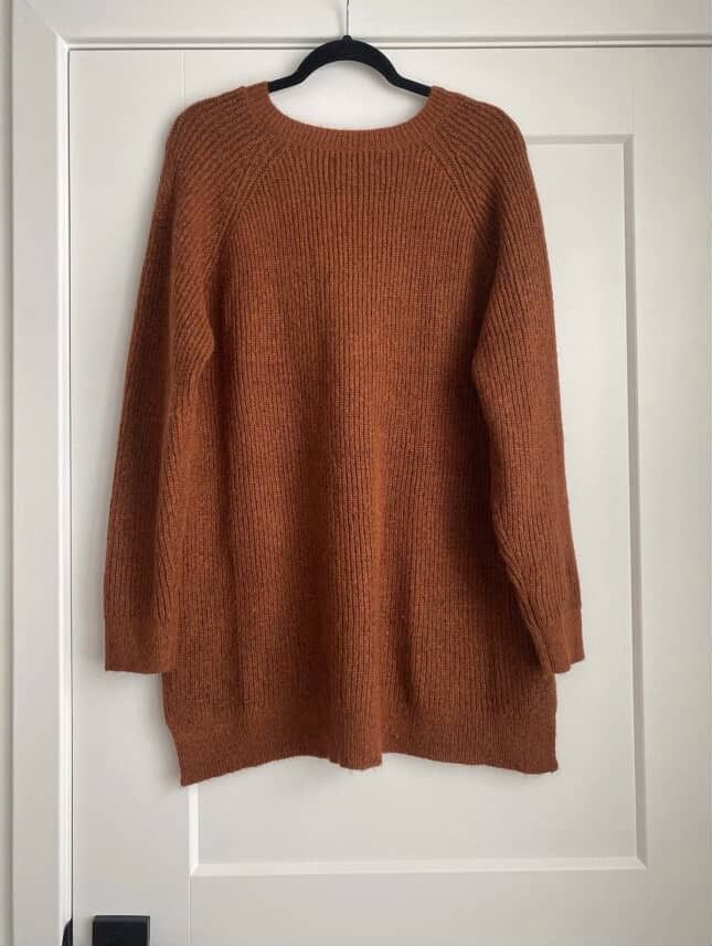 Other Natural Reflections Burnt Orange Pullover Knit Sweater NEW Size XL / US 12-14 / IT 48-50 - 9 Thumbnail