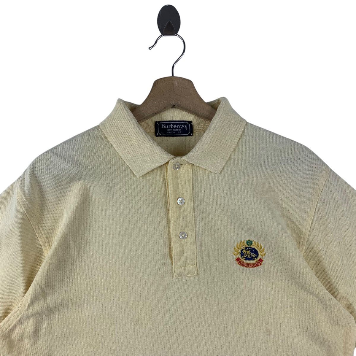 Burberry × Designer × Vintage Vintage BURBERRYS polo tee Size US S / EU 44-46 / 1 - 2 Thumbnail