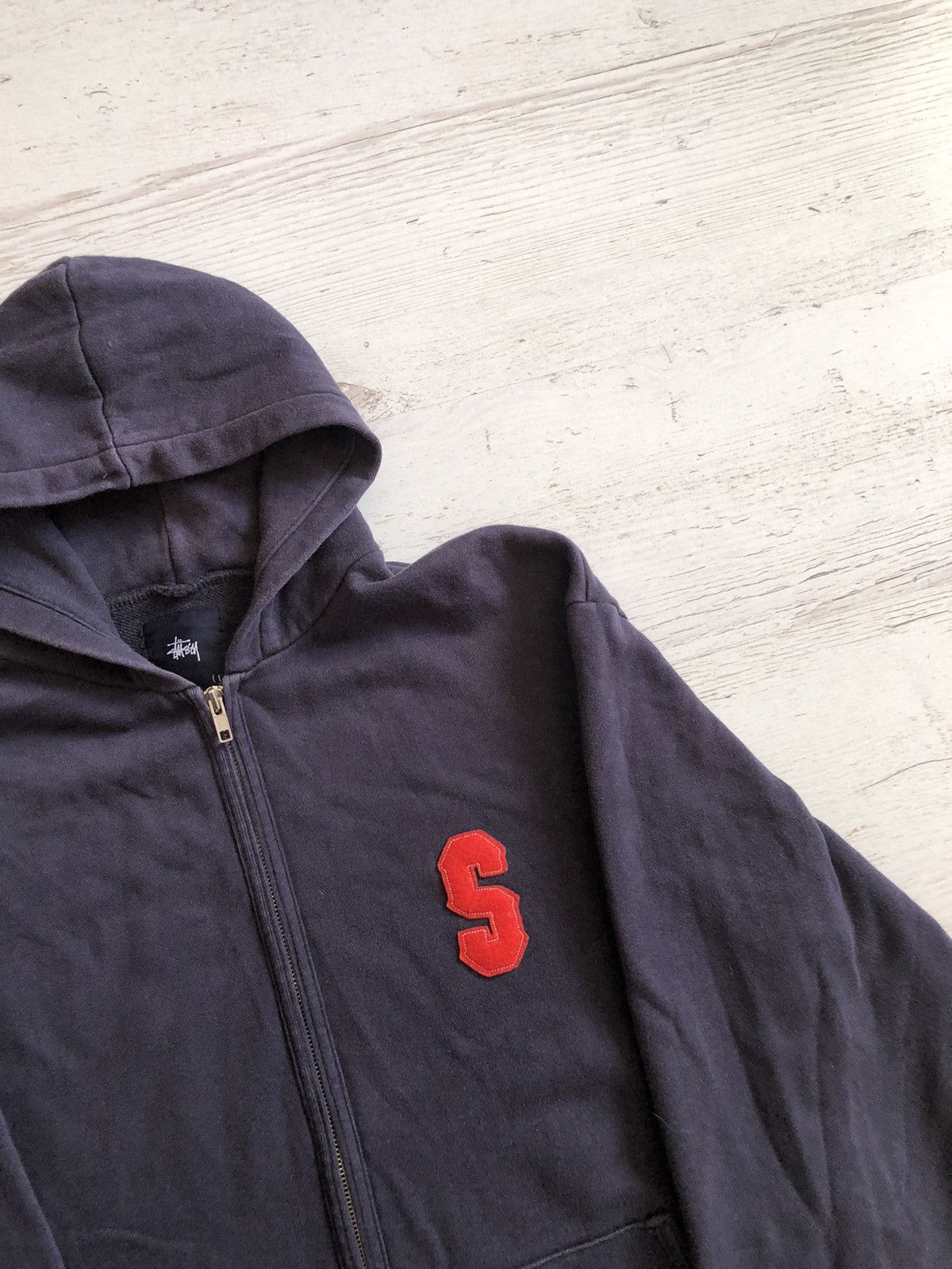 Stussy Zip hoodie stussy vintage Size US L / EU 52-54 / 3 - 3 Thumbnail