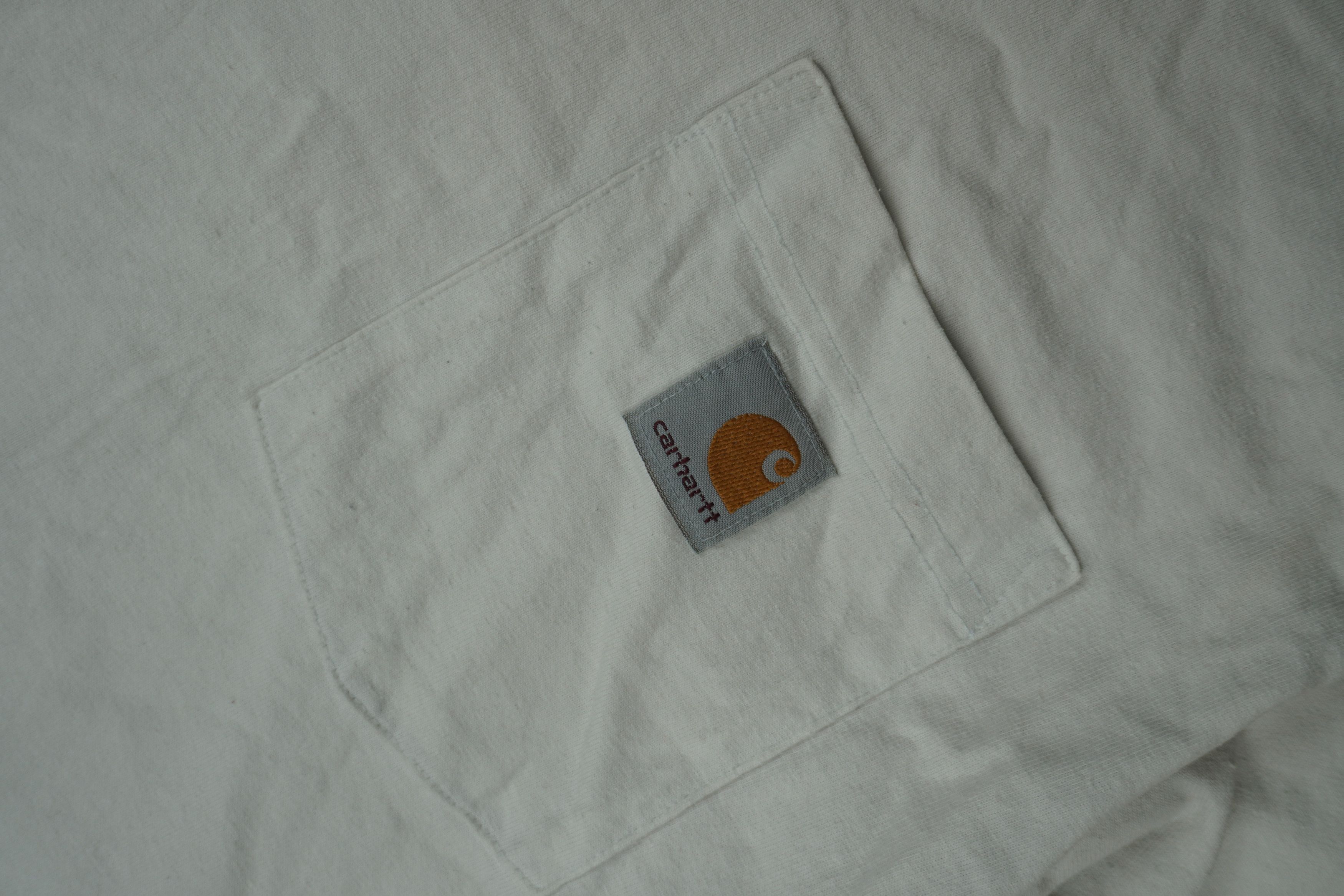 Carhartt carhartt single pocket tee white mens Size US L / EU 52-54 / 3 - 2 Thumbnail
