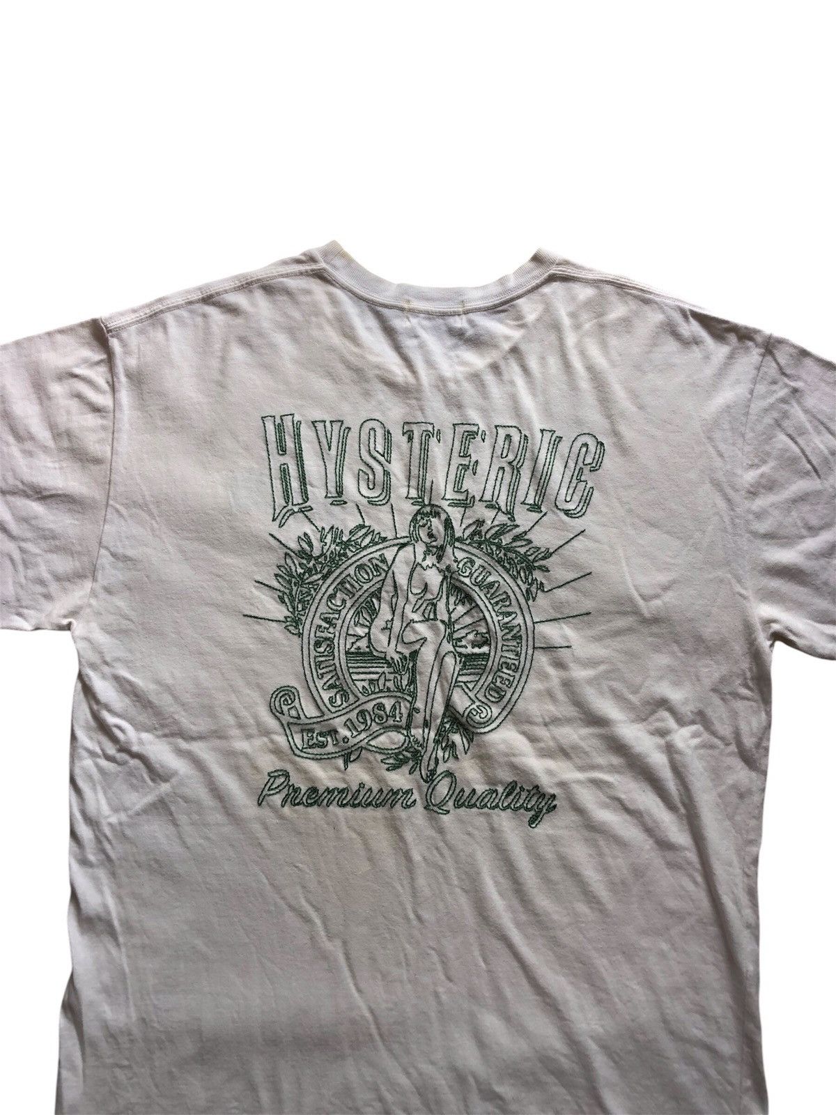Hysteric Glamour Hysteric Glamour Big Embroidered Logo Tee Size US M / EU 48-50 / 2 - 10 Thumbnail