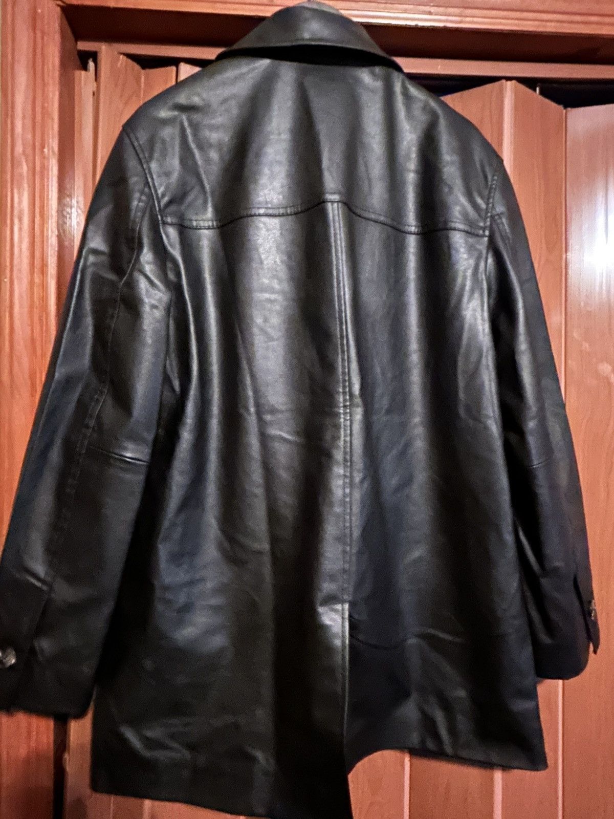 H&M H&M Black Coated Button Coat Size M / US 6-8 / IT 42-44 - 11 Thumbnail