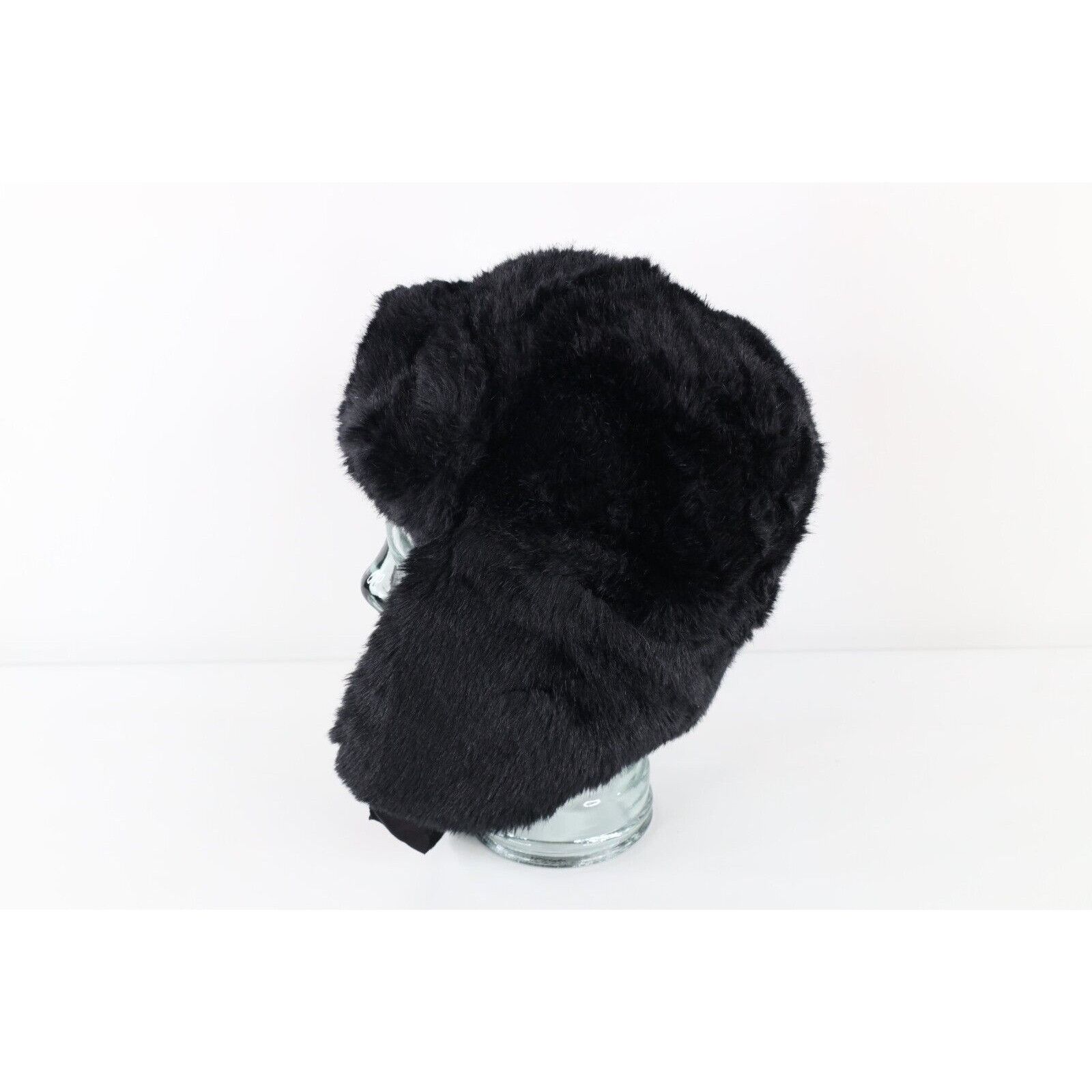 Juicy Couture × Vintage Vintage Y2K Juicy Couture Quilted Fuzzy Shag Trapper Hat Size ONE SIZE - 5 Thumbnail