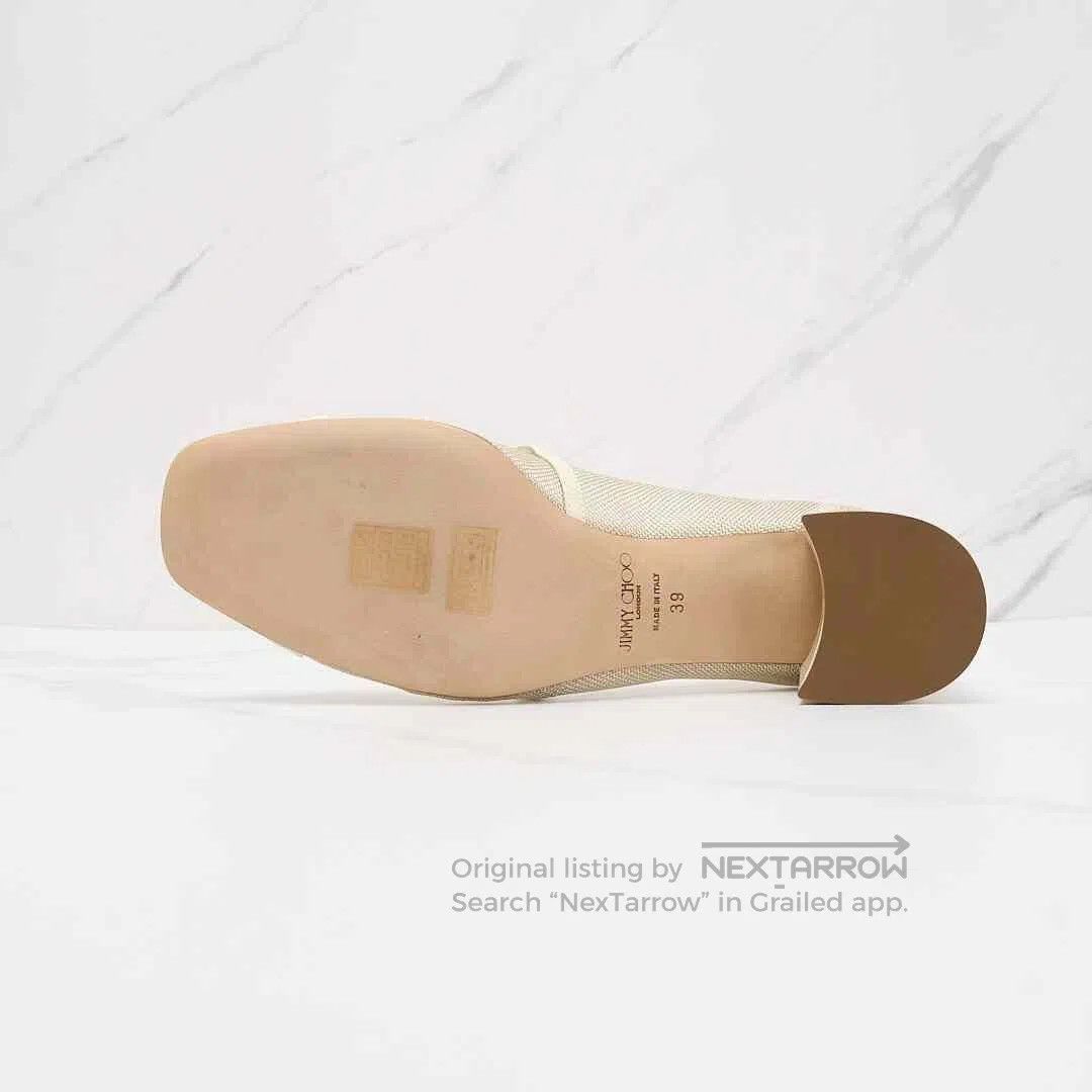 Jimmy Choo Jimmy Choo Women's Elisa 45 Square Toe Block Heel. Size US 6 / IT 36 - 9 Thumbnail