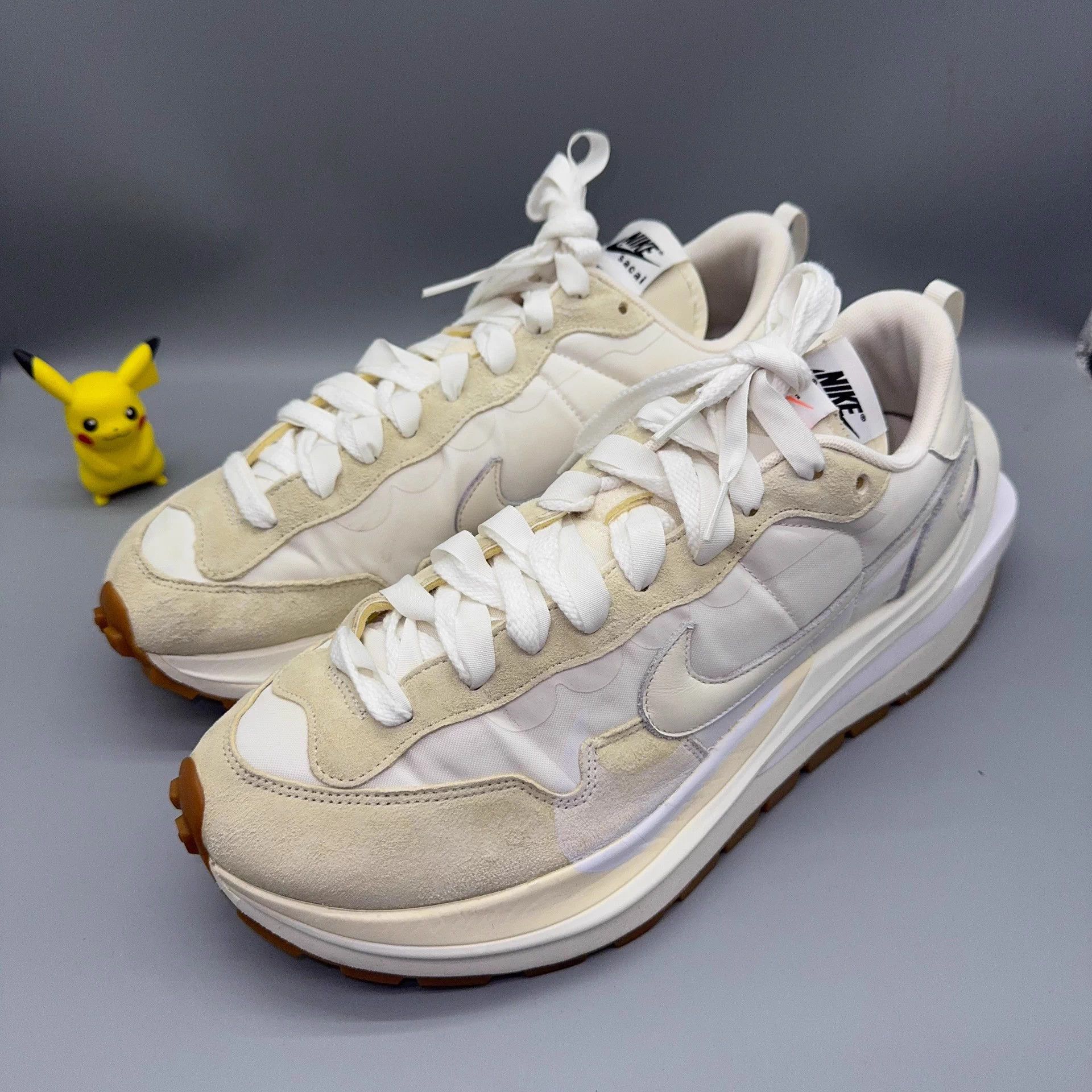 Nike Sacai x Nike VaporWaffle White/Gum 46 Worn Size US 13 / EU 46 - 1 Thumbnail