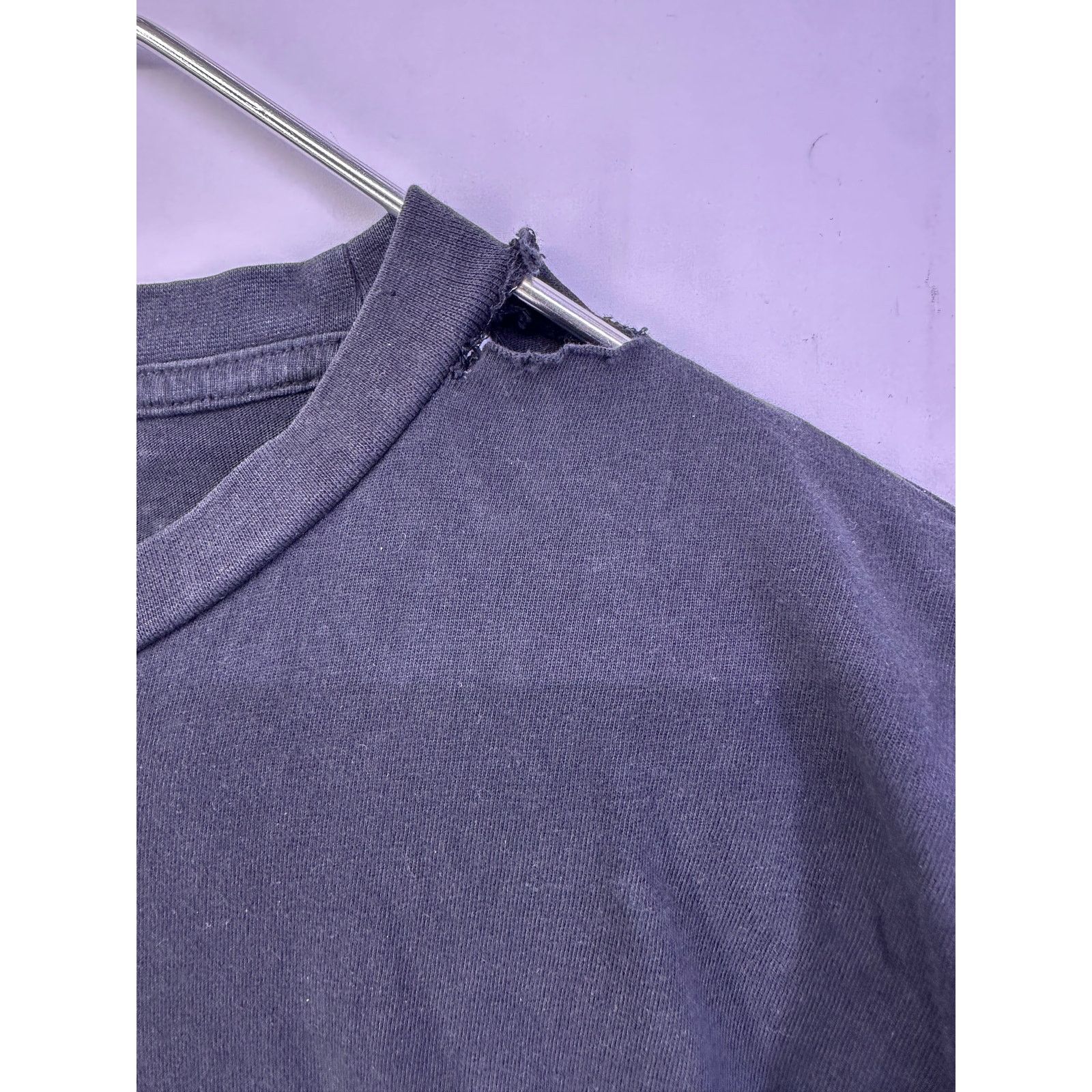 Kappa Kappa Black Tshirt Rough Worn In Size XL Size US XL / EU 56 / 4 - 10 Thumbnail