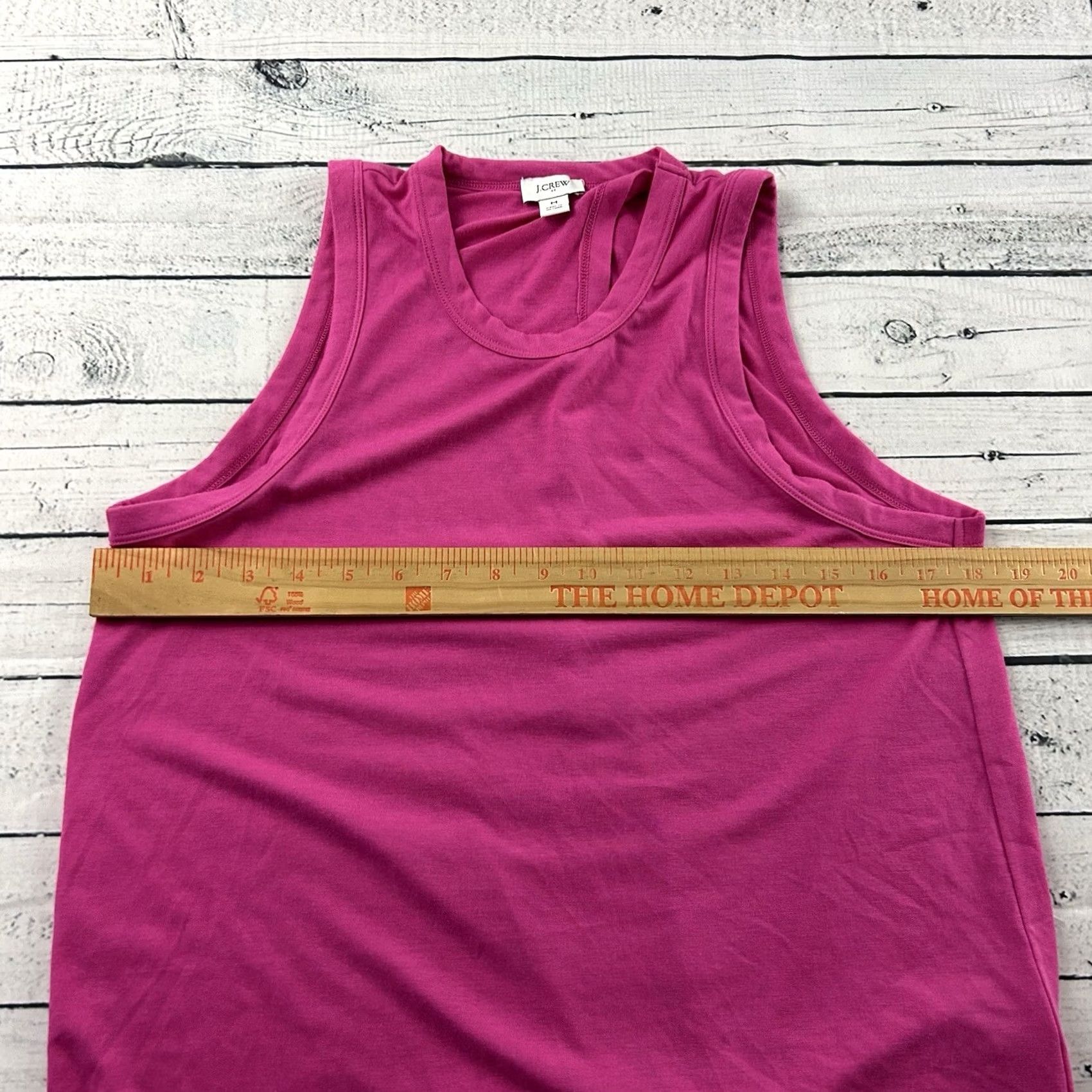 J.Crew J. Crew Sleeveless Open Tie Back Shirt Women's M Pink Tank Open Tie Back Shirt Womens M Pink Size M / US 6-8 / IT 42-44 - 3 Thumbnail