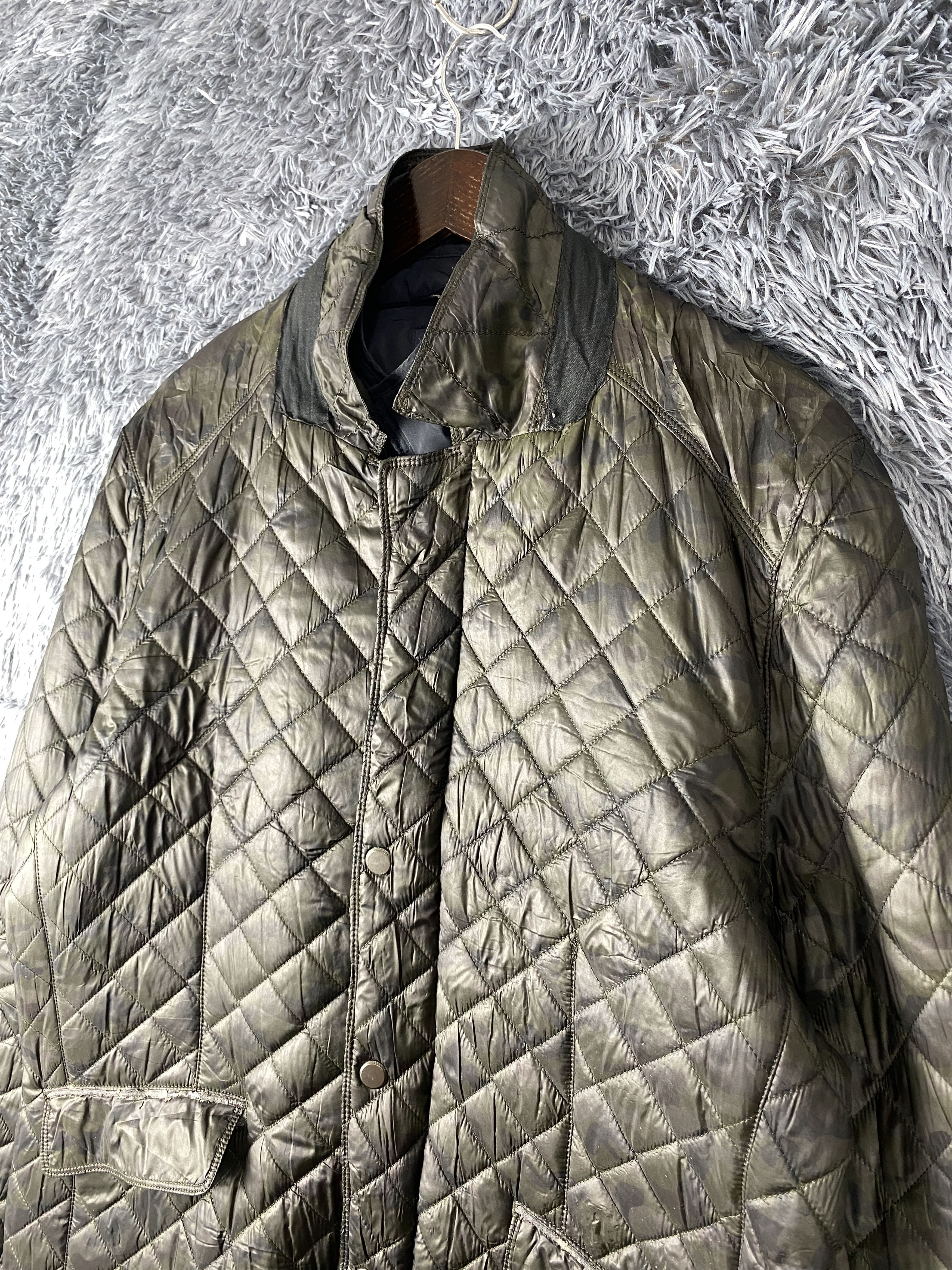Zara Zara Man Quilted Camo Jacket Size US M / EU 48-50 / 2 - 2 Thumbnail