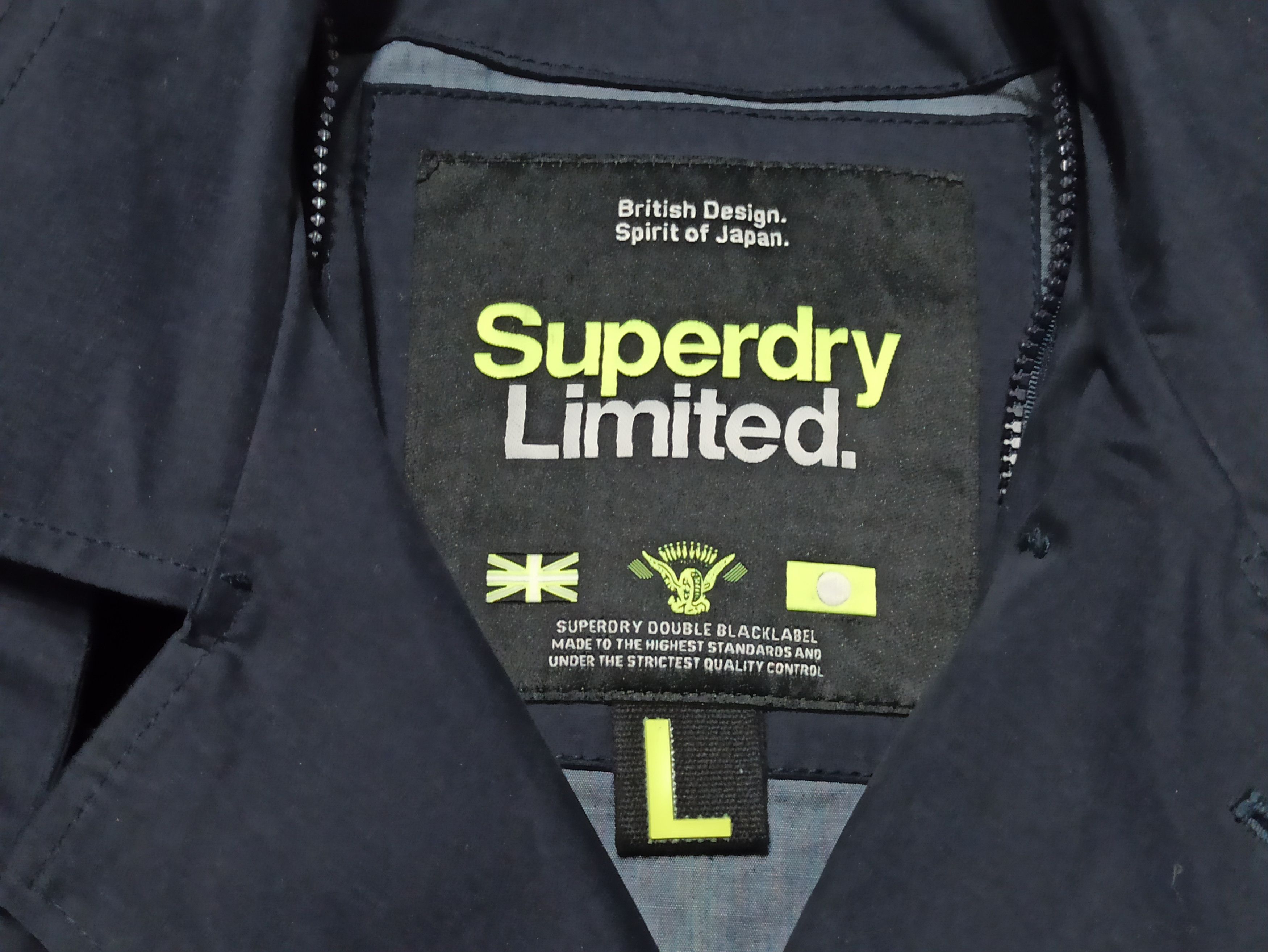 Superdry Superdry Limited Trench Coat Size US L / EU 52-54 / 3 - 3 Thumbnail