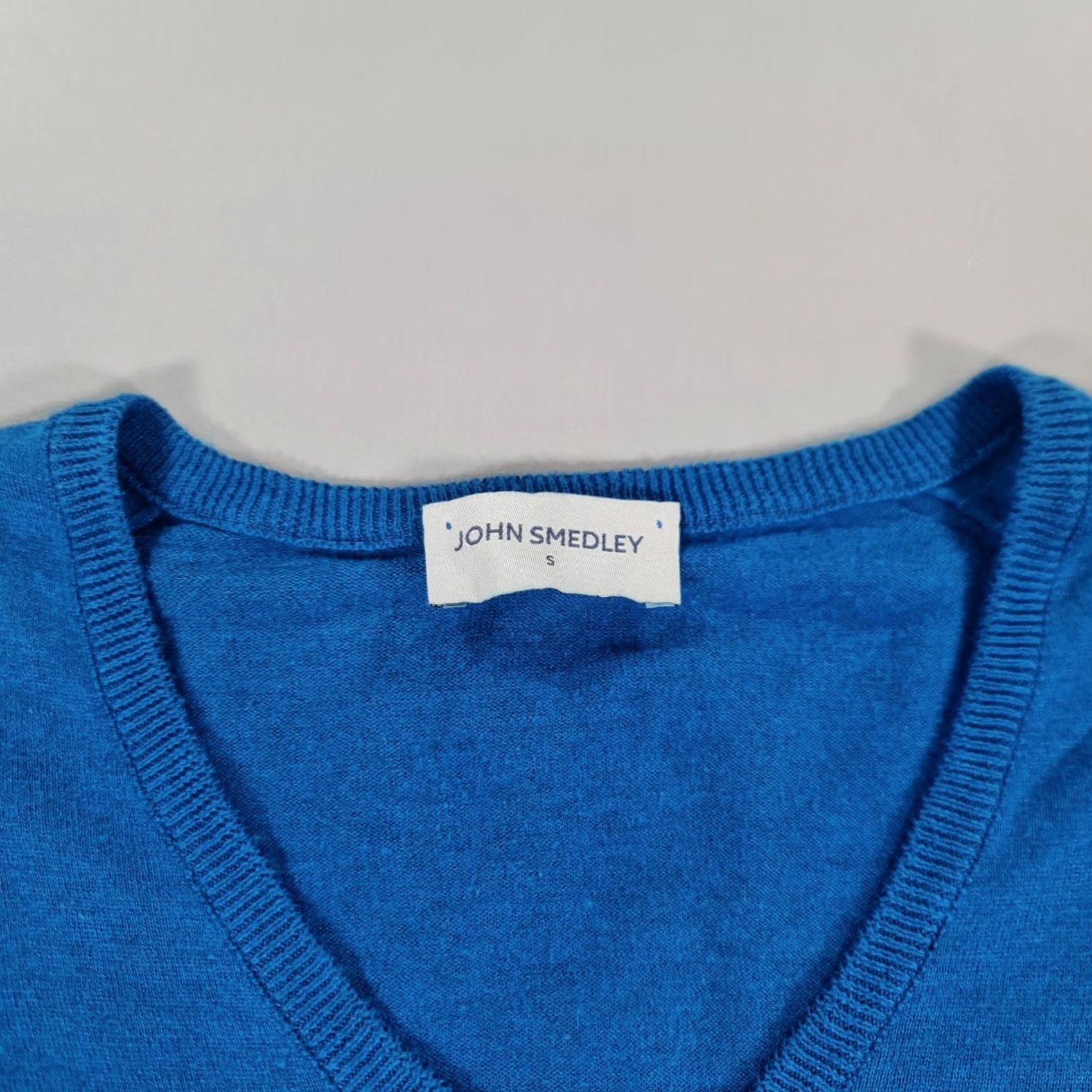 Sunspel Sunspel Jumper Blue Small Mens Wool Cotton? No—actually Cotton Sunspel Jumper Blue Small Mens Pullover V-Neck Lightweight Casual Classic Navy? Size US M / EU 48-50 / 2 - 3 Thumbnail
