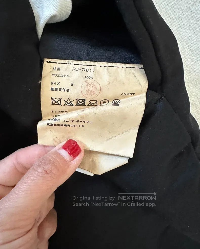 Comme des Garcons Comme Des Garcons Chinese Heavy Duty Dress Coat Size S / US 4 / IT 40 - 7 Thumbnail