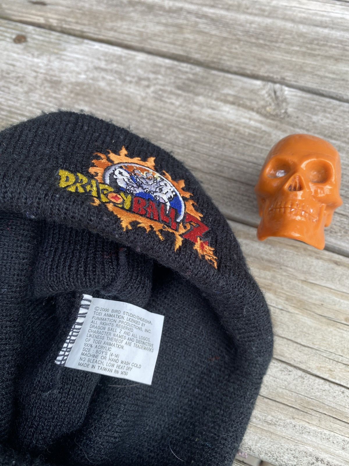 Vintage Y2k Dragon Ball Z Goku embroidered beanie Size ONE SIZE - 3 Thumbnail