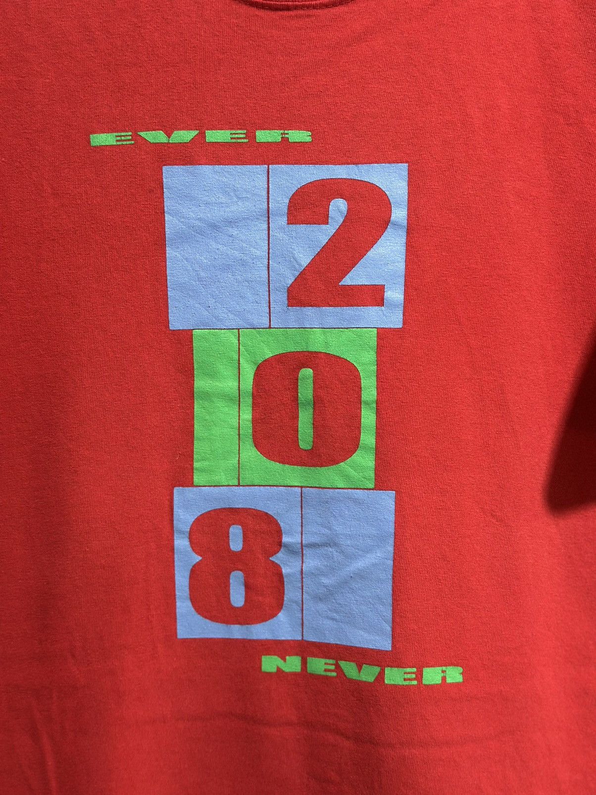Anvil × Vintage Vintage Anvil Ever Never 208 Faded Tee Size US L / EU 52-54 / 3 - 2 Thumbnail