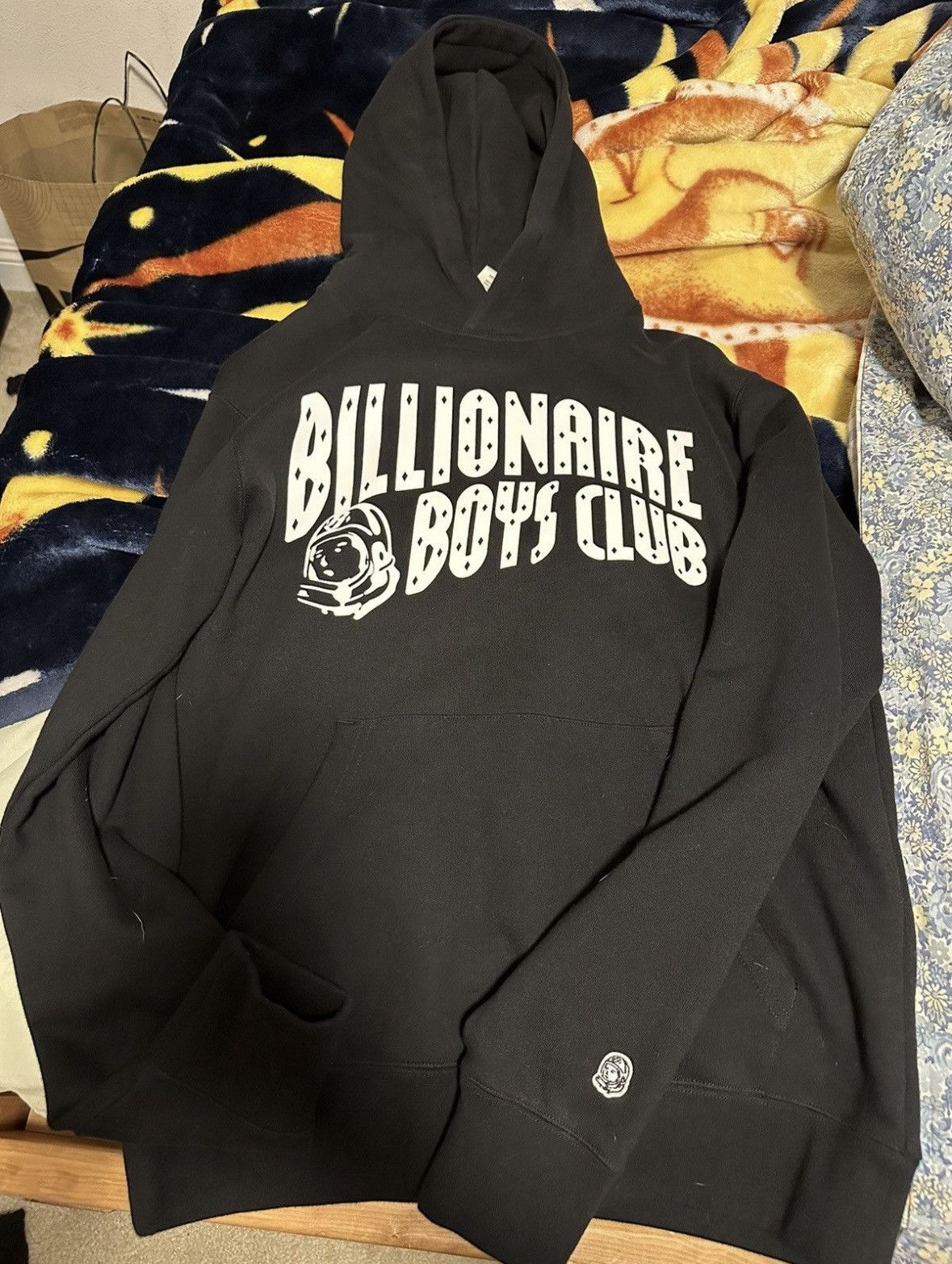 Billionaire Boys Club × Japanese Brand OG BILLIONAIRE BOYS CLUB CLASSIC CURVE HOODIE BLACK SZ M Size US M / EU 48-50 / 2 - 1 Thumbnail