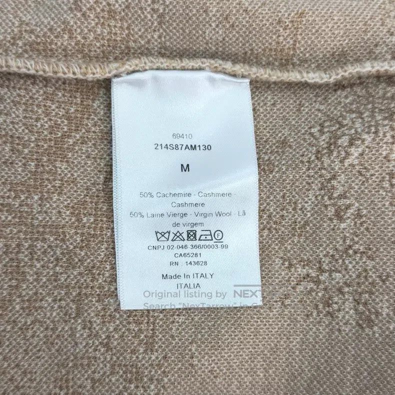 Dior Dior Camel pink zoo letter cashmere hoodie Size M / US 6-8 / IT 42-44 - 6 Thumbnail