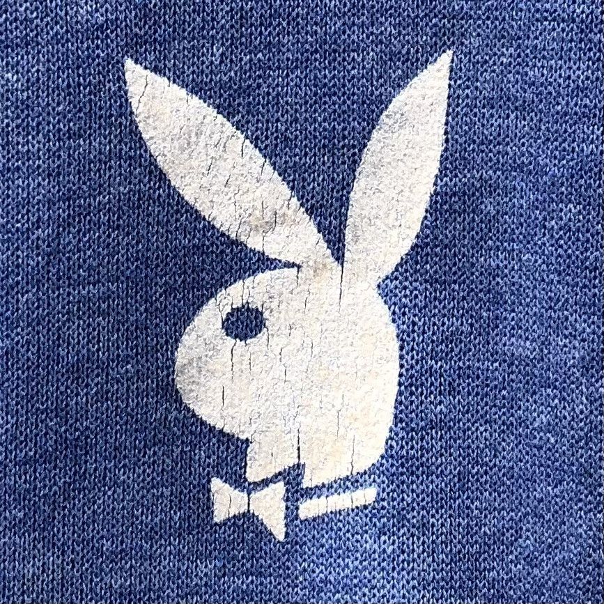 Playboy VTG 80s Playboy Logo Crewneck Sweatshirt Blue Made In USA 🇺🇸 Size US M / EU 48-50 / 2 - 2 Thumbnail