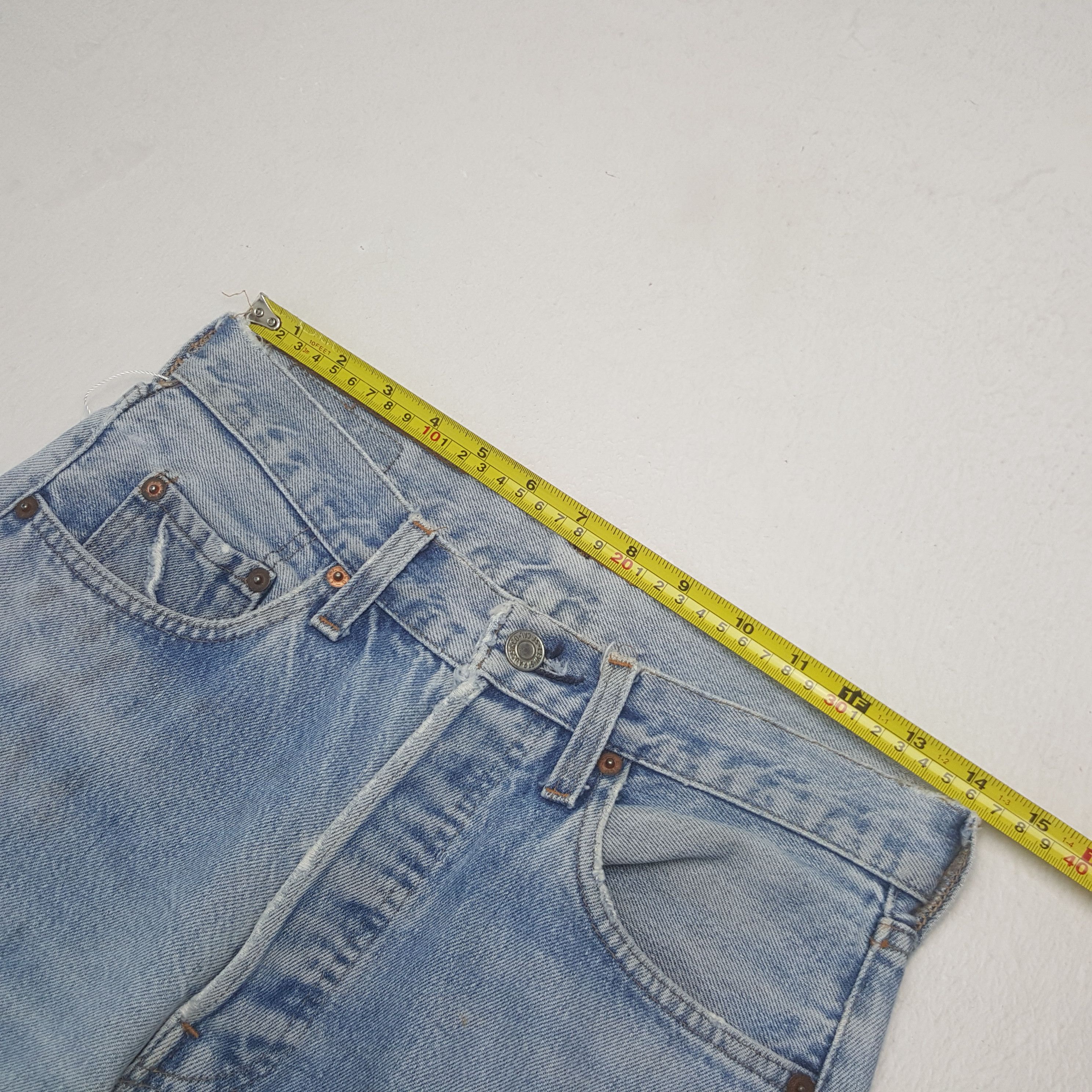 Levi's Vintage Levi's 501 Selvedge Grunge Denim Jeans C297N11 Size US 28 / EU 44 - 7 Thumbnail