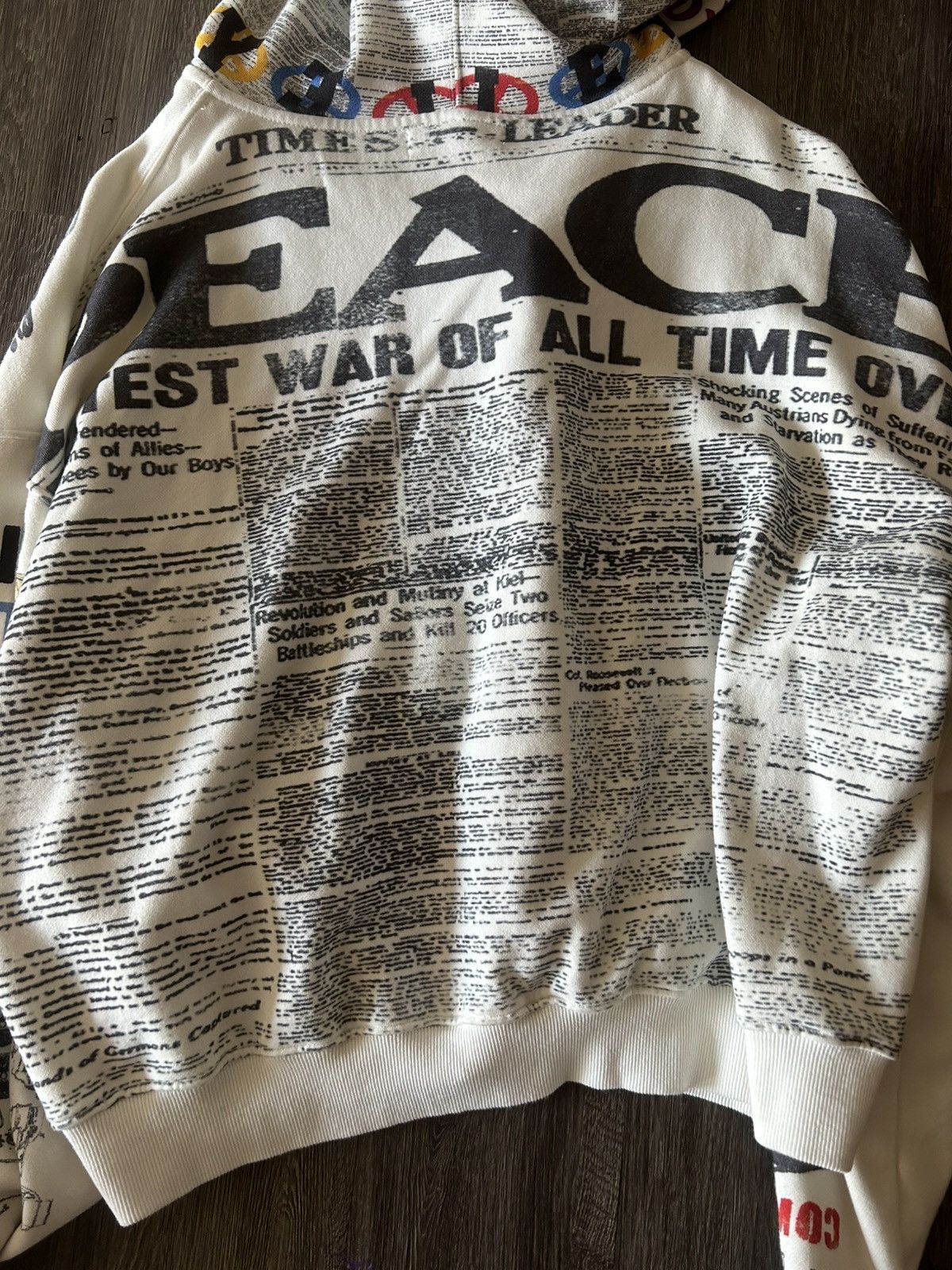 Vale VALE peace Hoodie Size US XXL / EU 58 / 5 - 4 Thumbnail