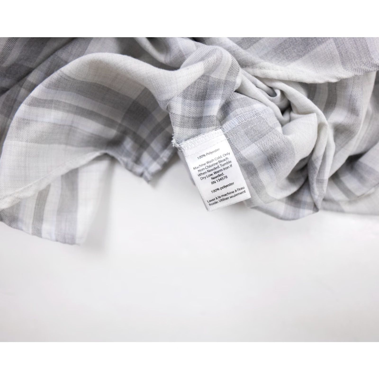 Vineyard Vines Vineyard Vines Shirt Womens 2 Gray Button Up Long Sleeve Relaxed Plaid Ladies Size XS / US 0-2 / IT 36-38 - 6 Thumbnail