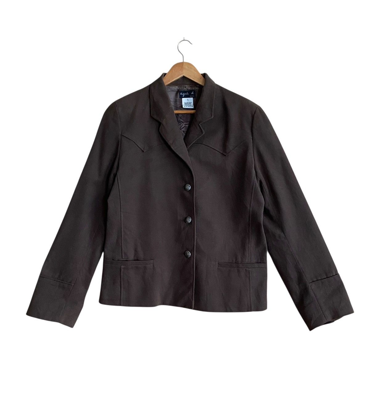 agnes b. Vintage Brand Agnes B Jacket 1990s Size US M / EU 48-50 / 2 - 1 Thumbnail
