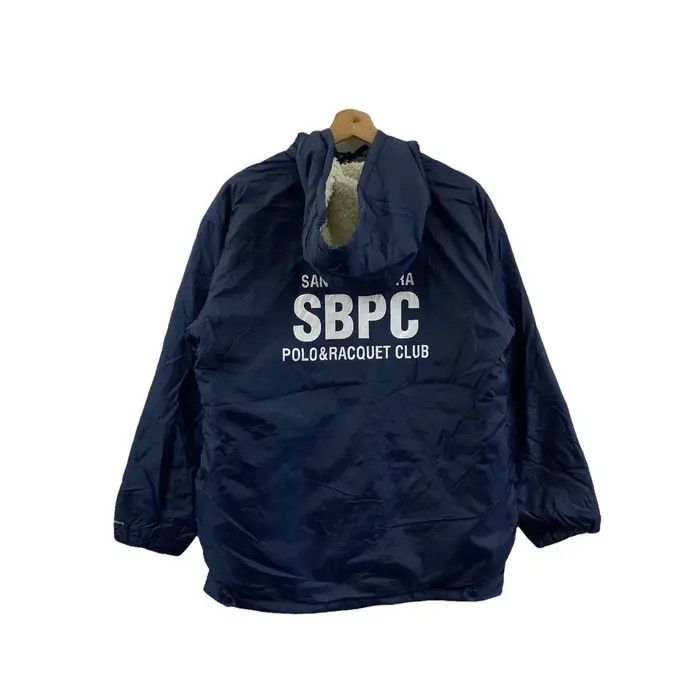 Vintage Vtg 90’ SANTA BARBARA CLUB Polo & Racquet Jacket Hoodie Size US L / EU 52-54 / 3 - 5 Thumbnail