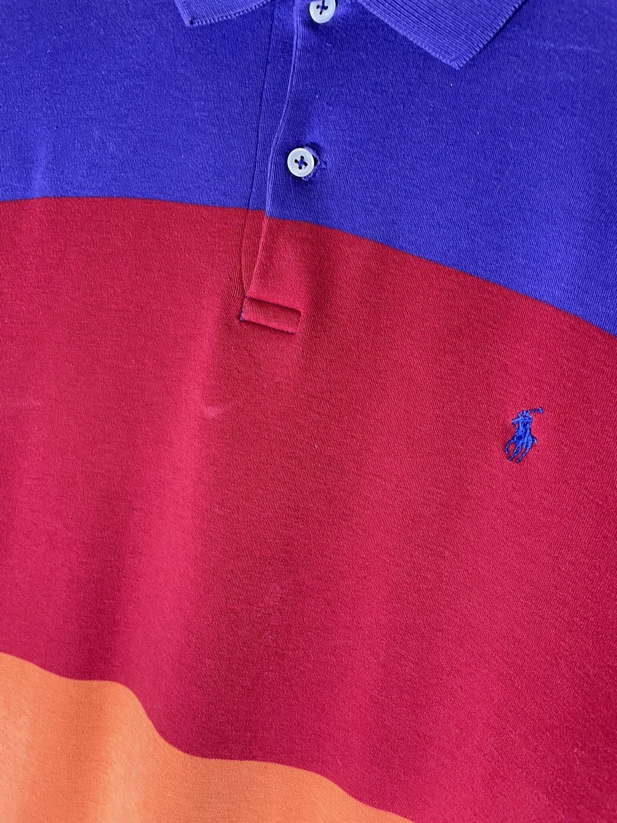Polo Ralph Lauren × Vintage Polo Ralph Lauren vintage rugby jersey 90s Size US XL / EU 56 / 4 - 4 Thumbnail