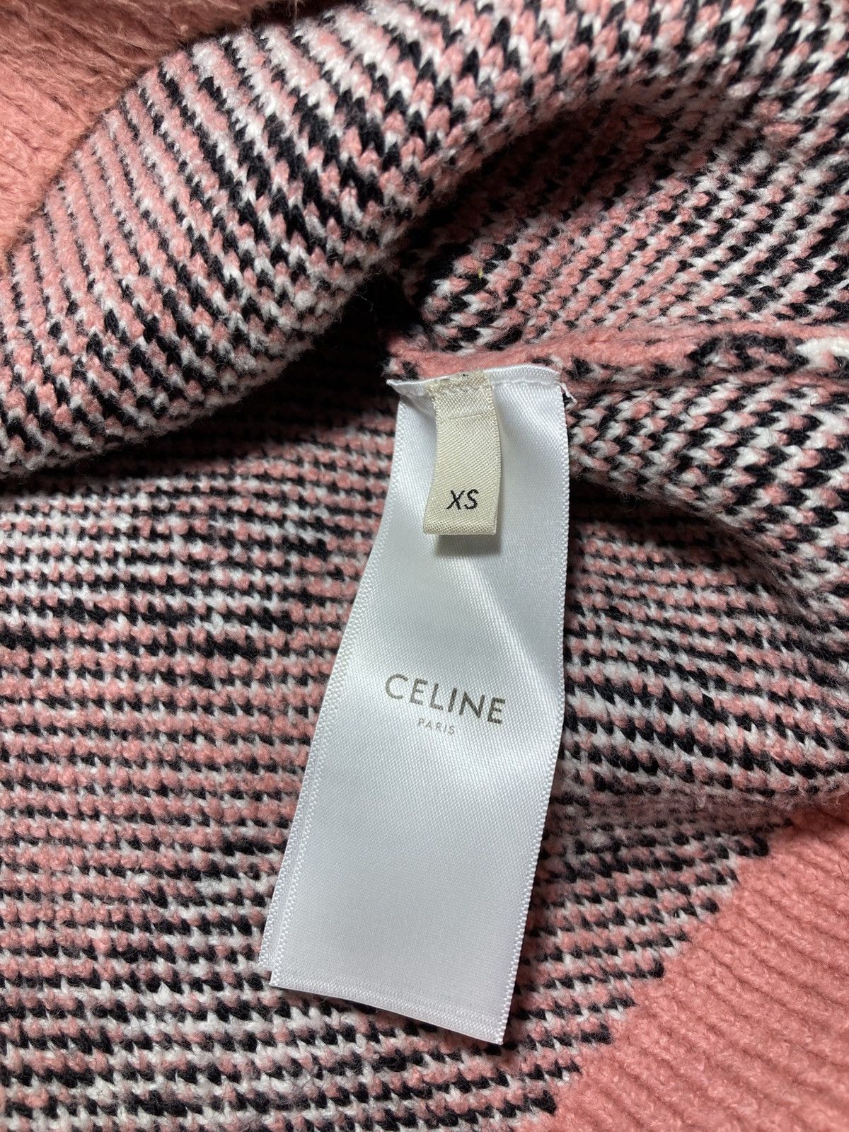 Celine × Hedi Slimane SS22 Celine Amy Dorian Dog Puppy Shaggy Cropped Sweater 2022 Size US XS / EU 42 / 0 - 7 Thumbnail