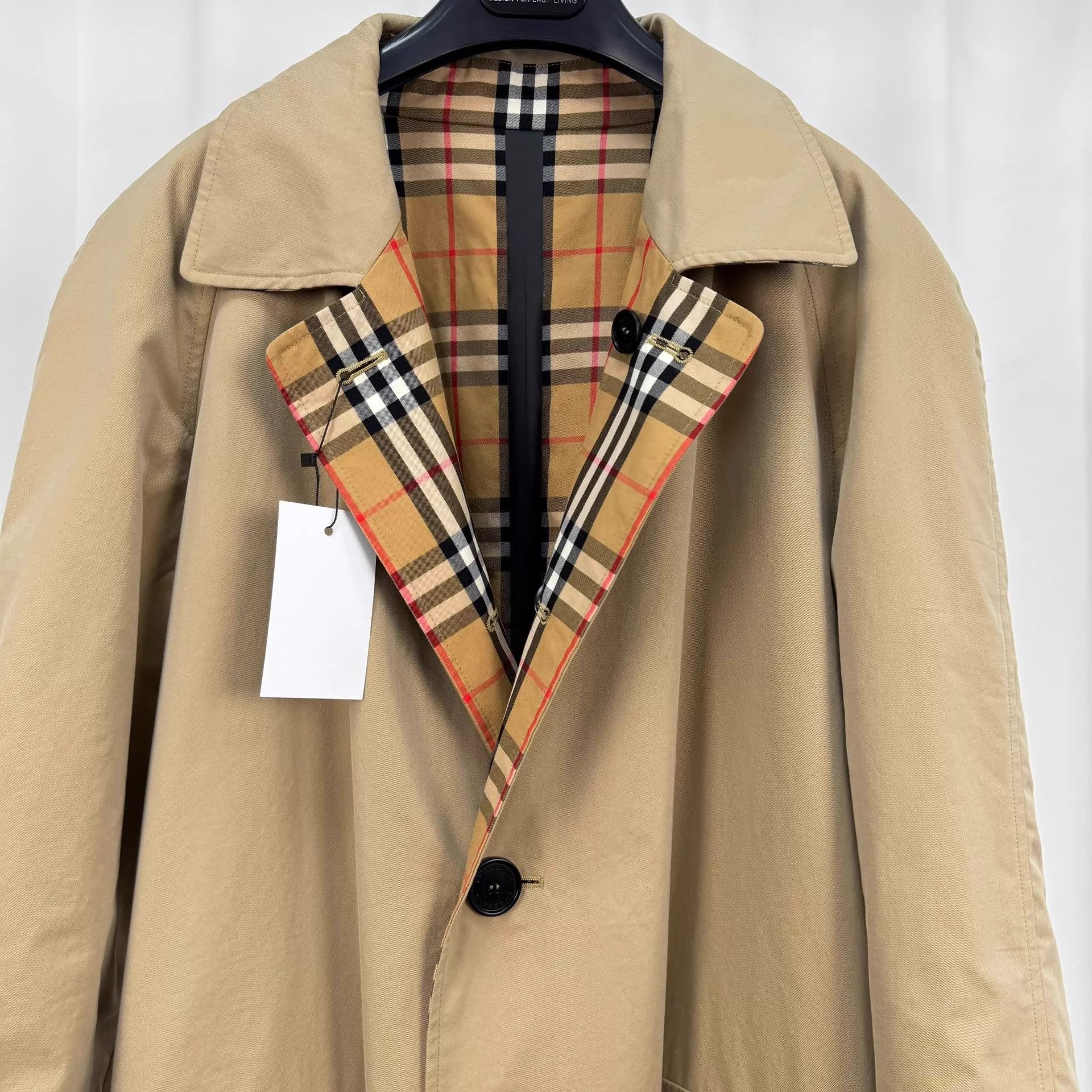 Burberry Burberry Double-faced Check Trench Coat 54 98 New Size US L / EU 52-54 / 3 - 5 Thumbnail