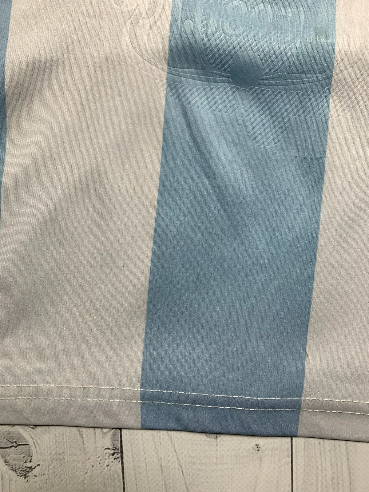 Vintage Rare Vintage striped Argentina tee logo size M 10 Messi Size US M / EU 48-50 / 2 - 4 Thumbnail