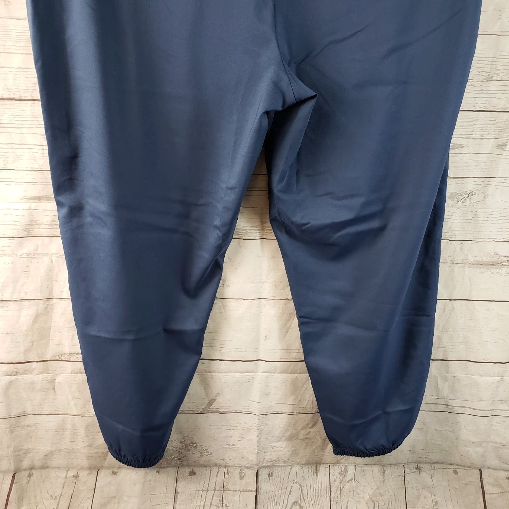 Vintage Zuda Womens Cropped Pants Sz Large Petite Blue High Rise Pants Size 36" / US 14 / IT 50 - 5 Thumbnail