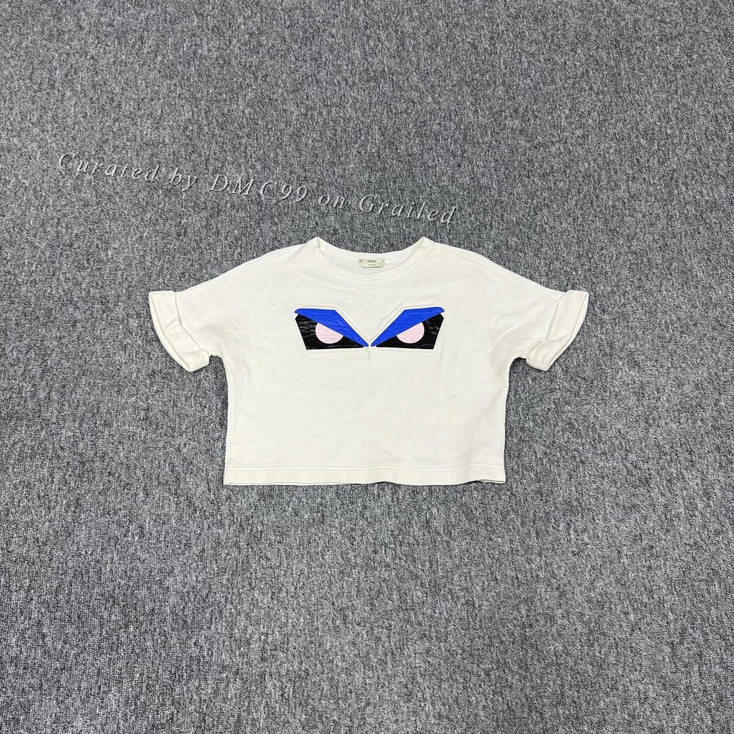 Fendi Fendi New Monster Short-Sleeve Sweatshirt Size S / US 4 / IT 40 - 1 Thumbnail