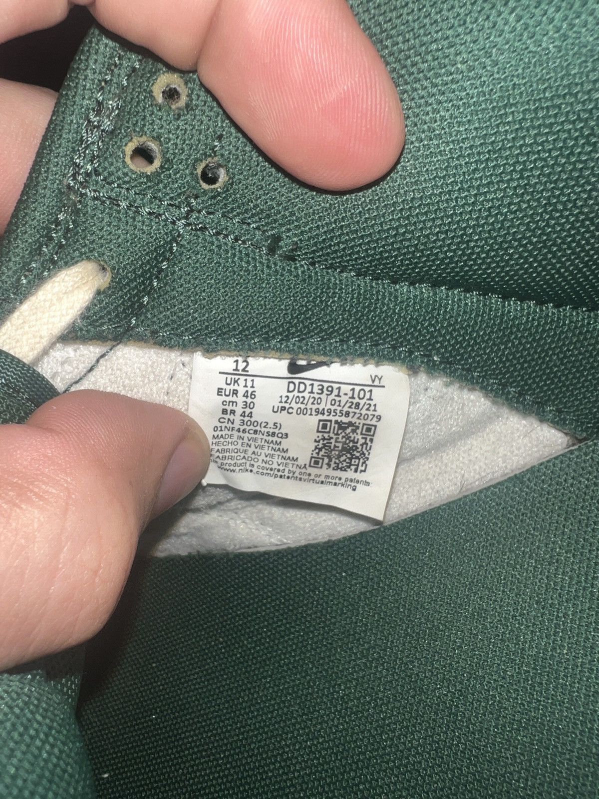 Nike Nike Michigan State Dunk Low Size US 12 / EU 45 - 9 Thumbnail