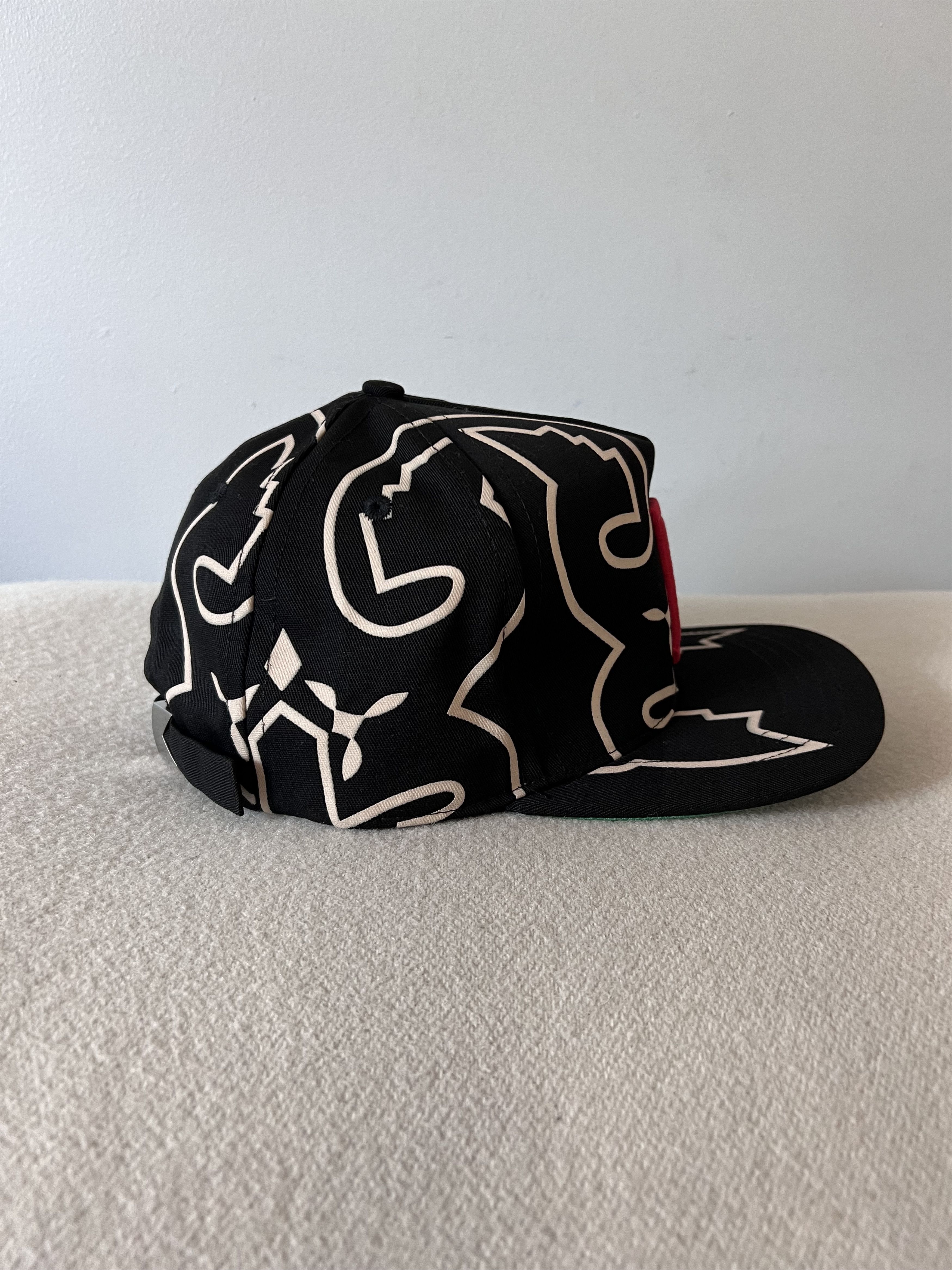 Rhude Rhude Western Logo R Hat in Black Size ONE SIZE - 3 Thumbnail