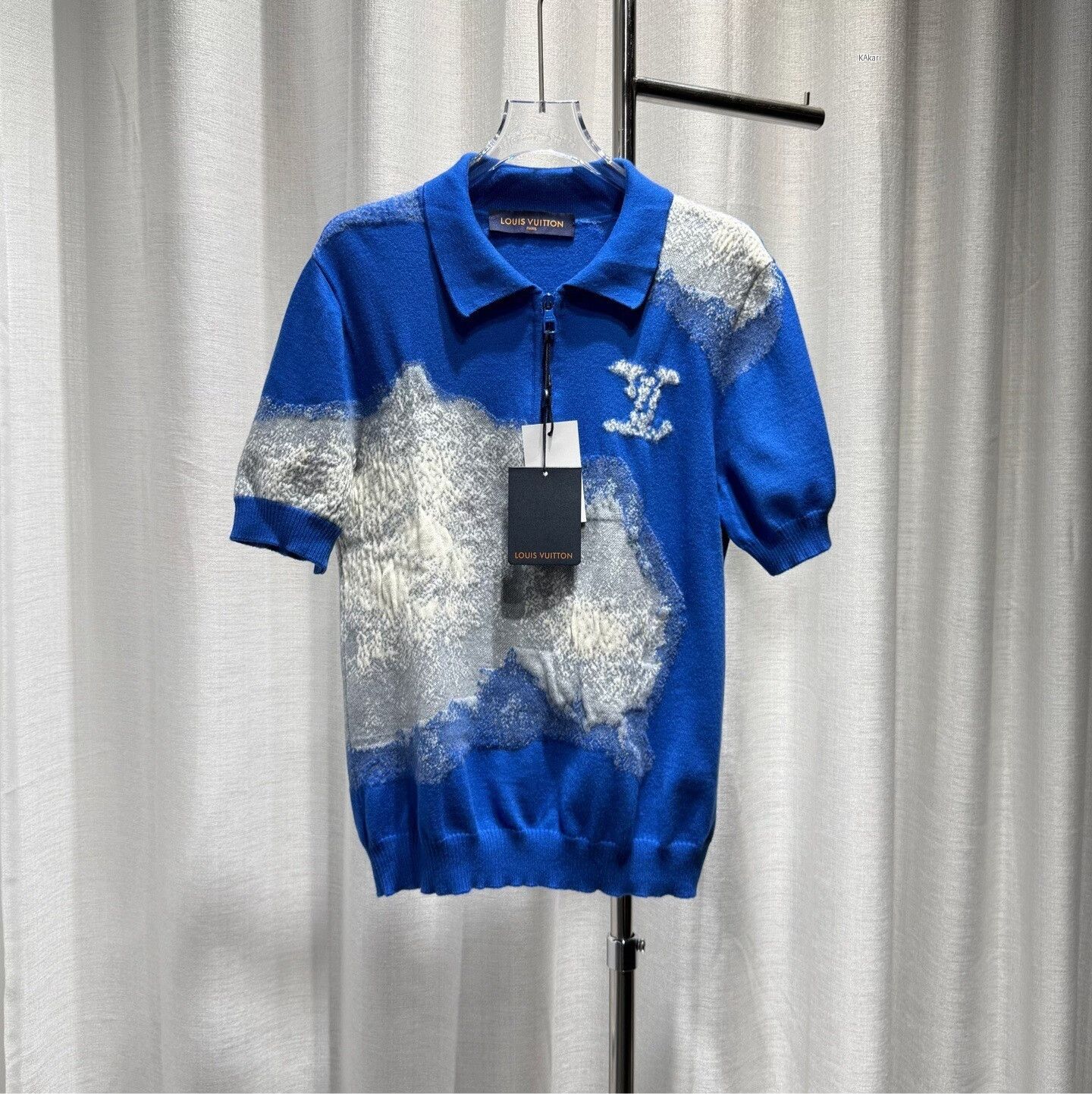 Louis Vuitton Louis Vuitton Knit Short-Sleeve Polo Size US XL / EU 56 / 4 - 1 Thumbnail