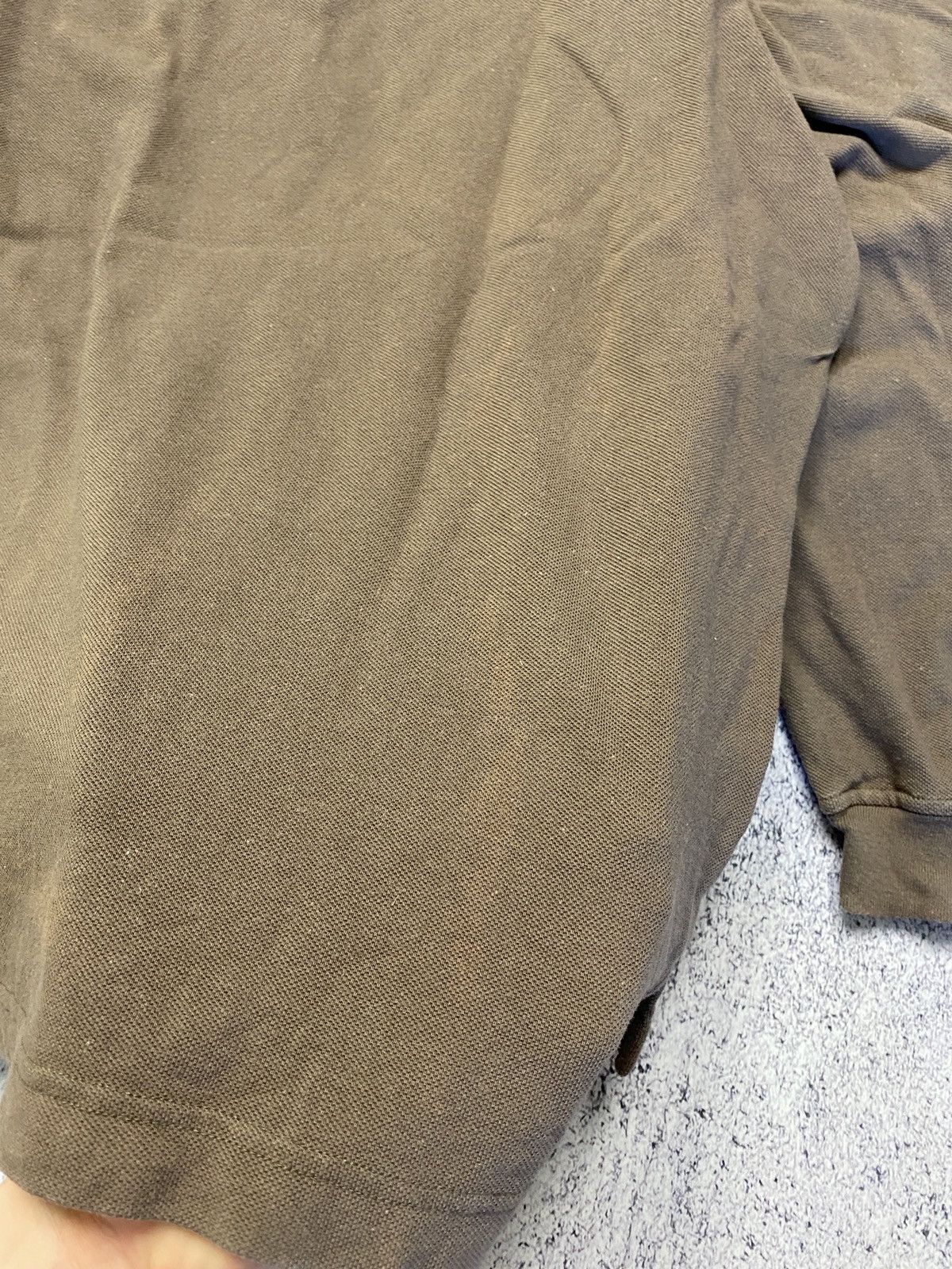 Nike × Vintage Vintage Nike Brown Rugby Longsleeve Shirt Swoosh Y2K Size US L / EU 52-54 / 3 - 14 Thumbnail