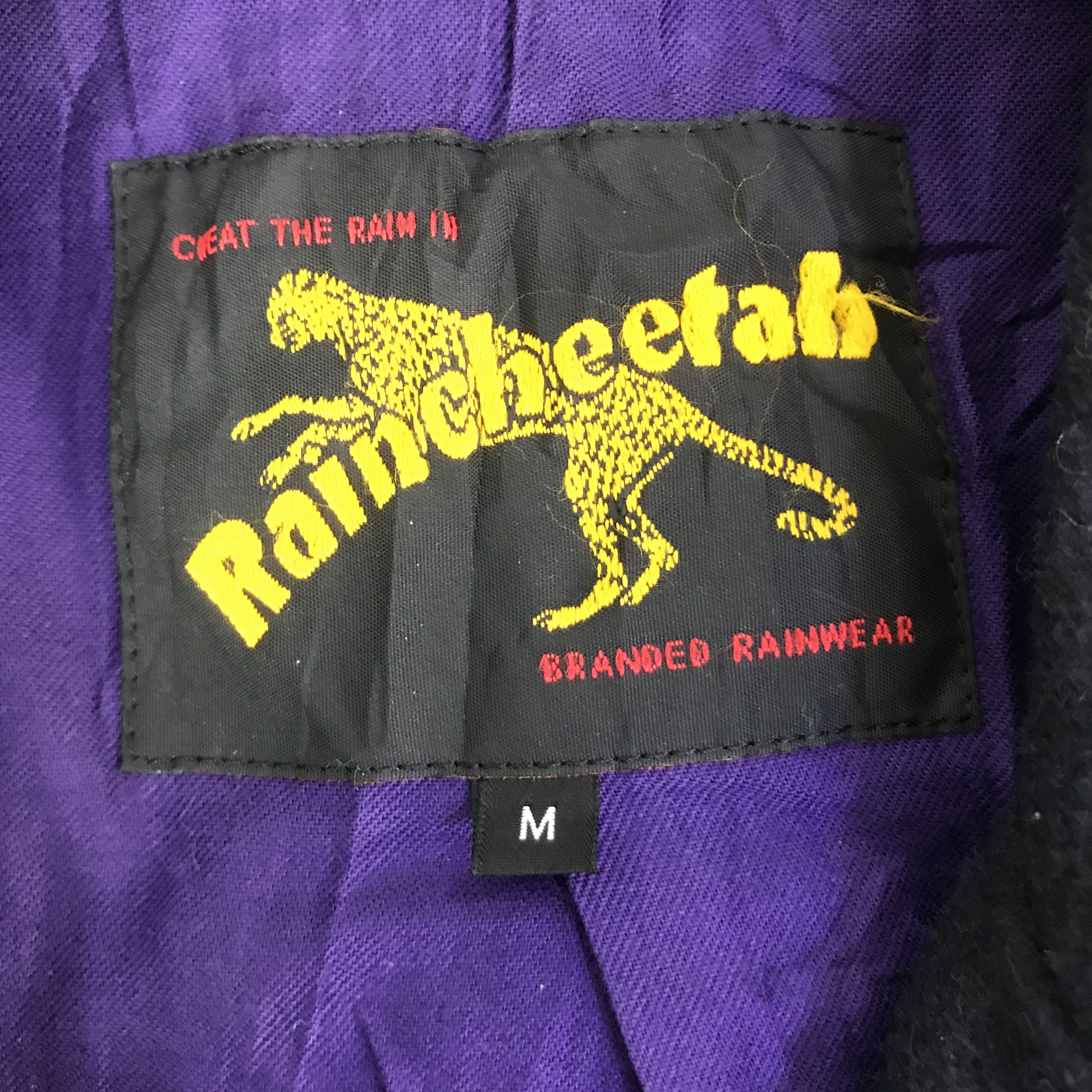 Japanese Brand RAINCHEETAH DOUBLE BRESTED WOOL COAT JACKET K99B3 Size US M / EU 48-50 / 2 - 9 Thumbnail