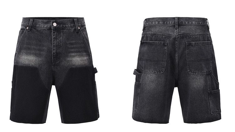 Japanese Brand × Jean × Vintage Ragged Edge Lodging Denim Shorts Size US 30 / EU 46 - 8 Thumbnail