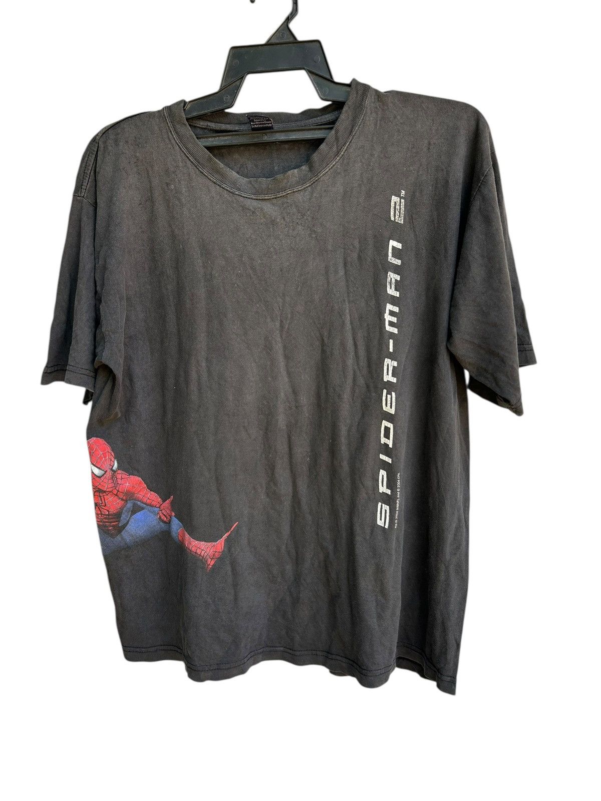 Marvel Comics × Vintage Sunfaded Vintage Spider Man 2 Shirt Size US L / EU 52-54 / 3 - 2 Thumbnail