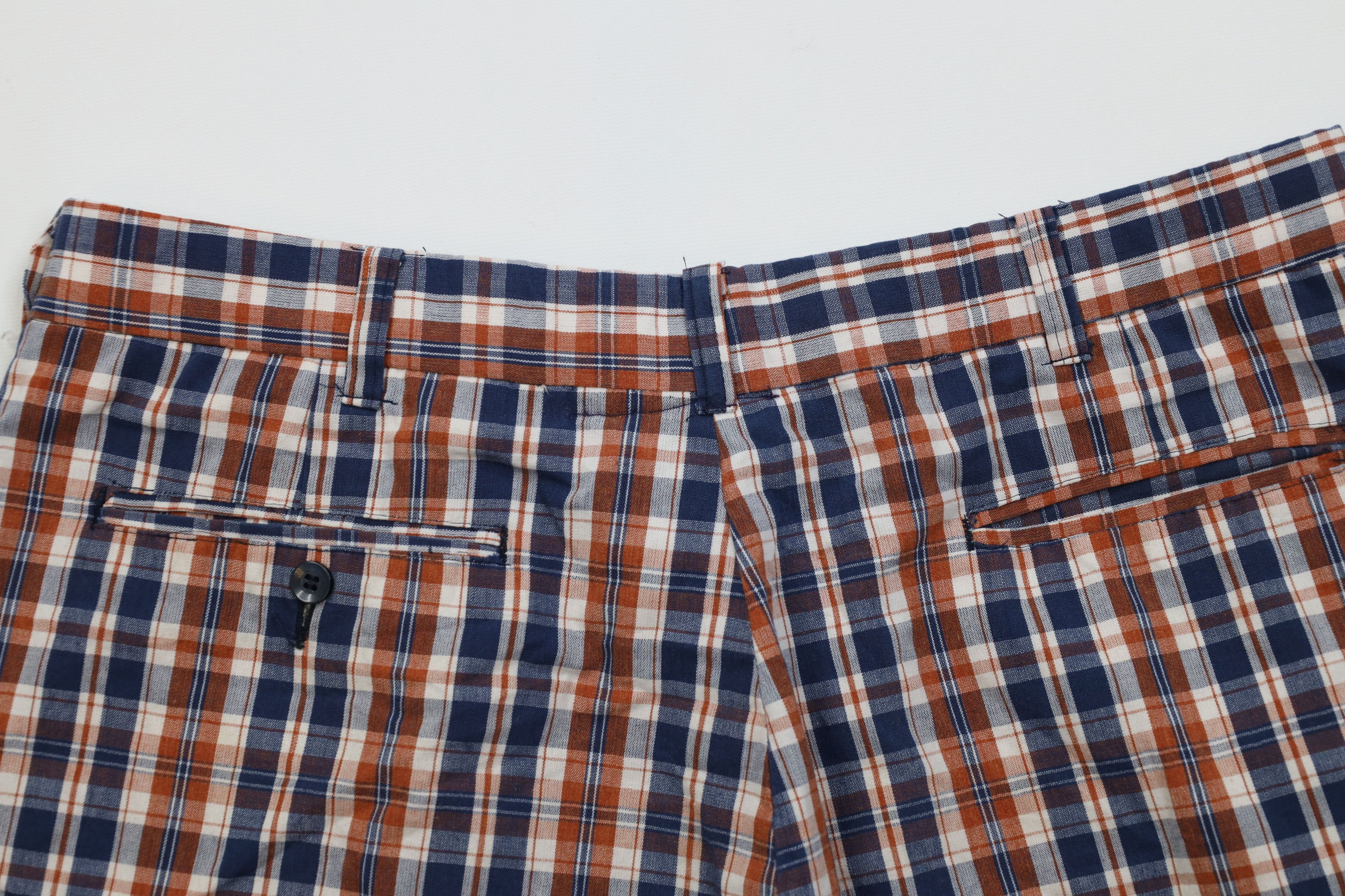 Vintage Vintage 60s Streetwear Above Knee Chino Golf Shorts Plaid Size US 36 / EU 52 - 11 Thumbnail