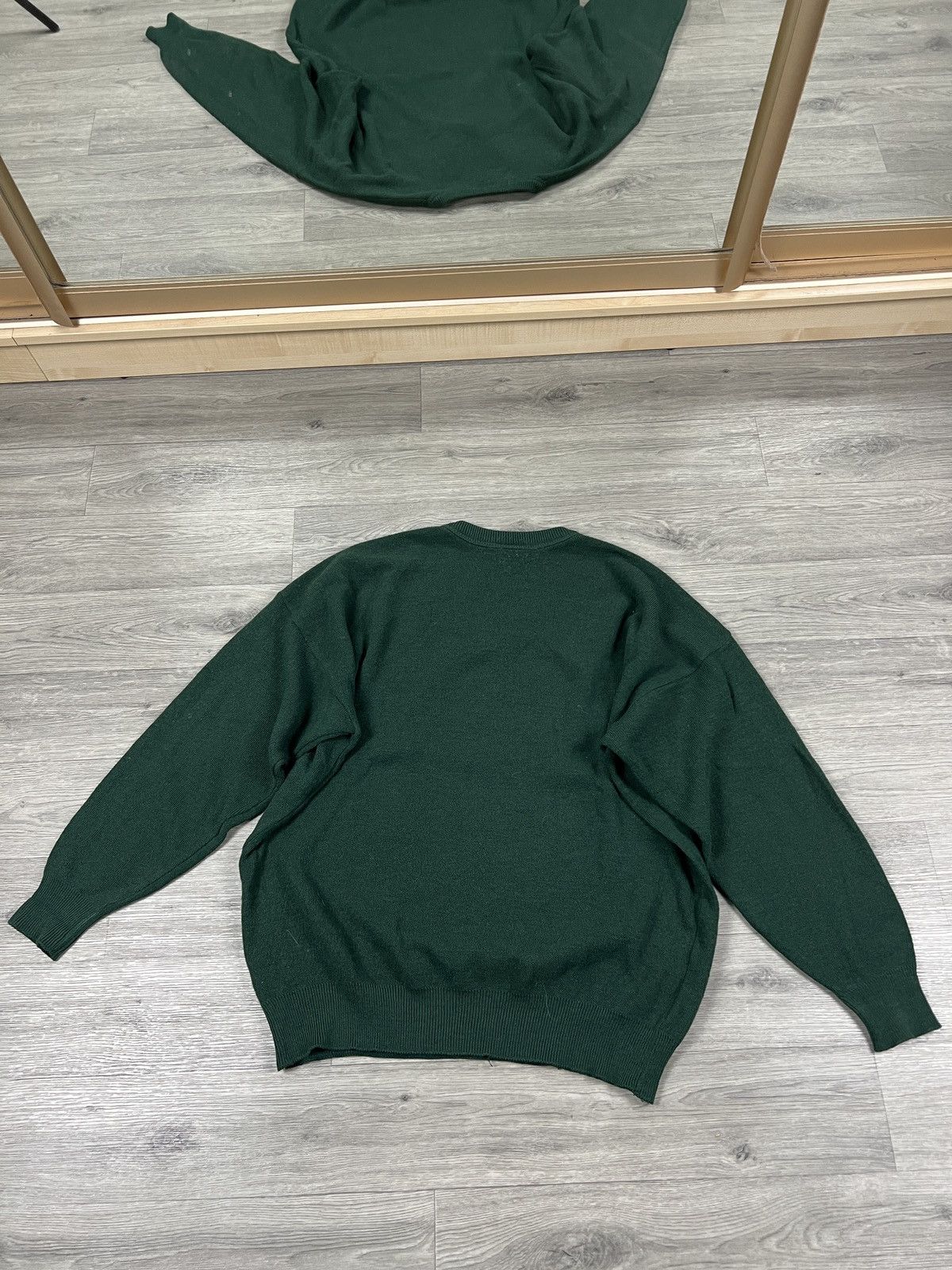 Lacoste Vintage Lacoste V-Neck Wool Sweater Men’s Size XL L Size US XL / EU 56 / 4 - 9 Thumbnail